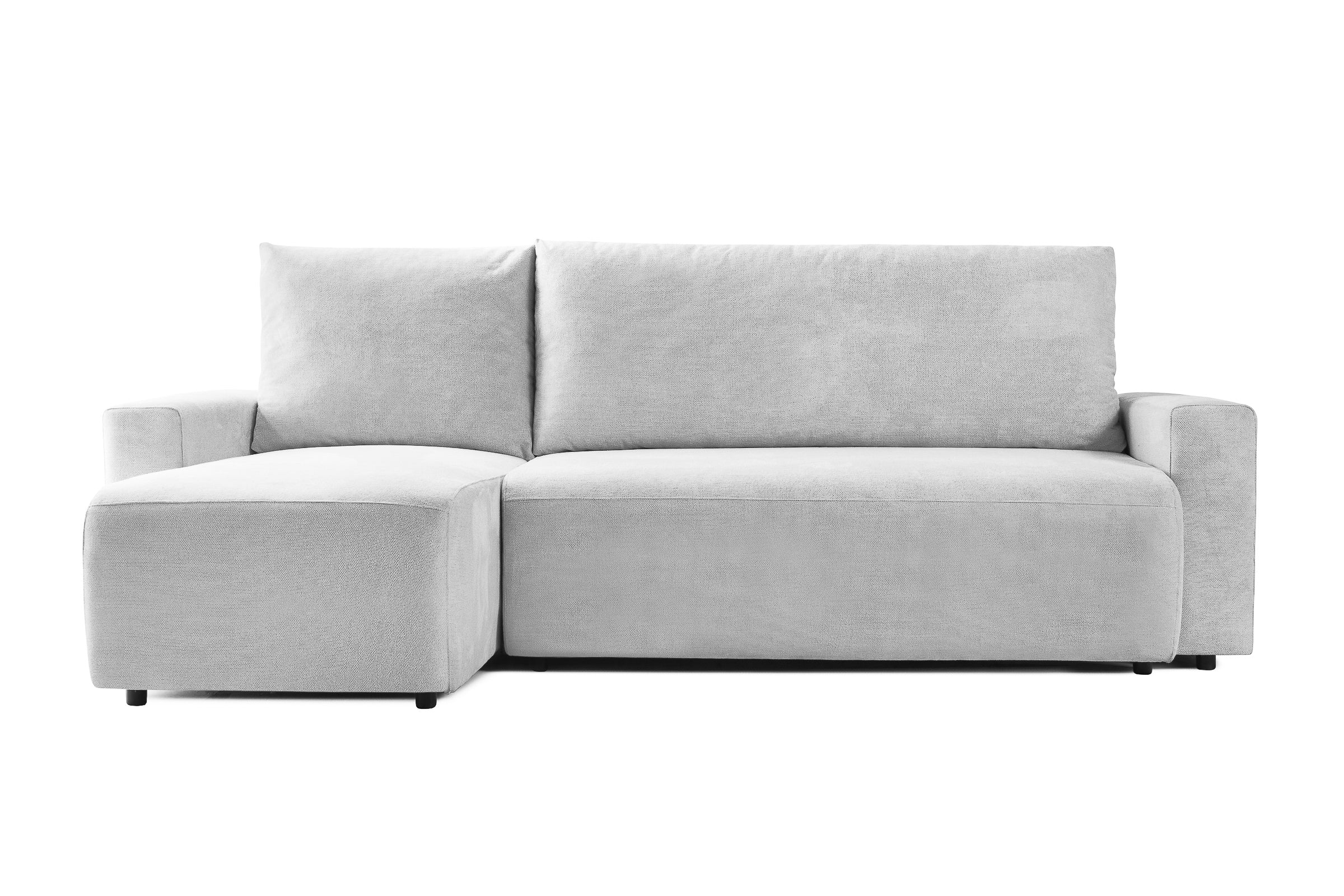 Canapea Extensibilă 3 locuri KENZO, 235x100x93 cm, #color_Gri-Argintiu-Memphis