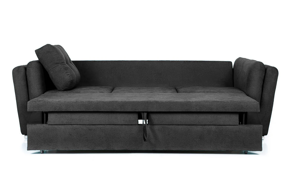 Canapea Extensibila 3 locuri JAZZ, 250x105x70 cm, Turcoaz - Prestigehome.ro - Canapea 3 Locuri - Prestige -#color_gri-inchis-enjoy