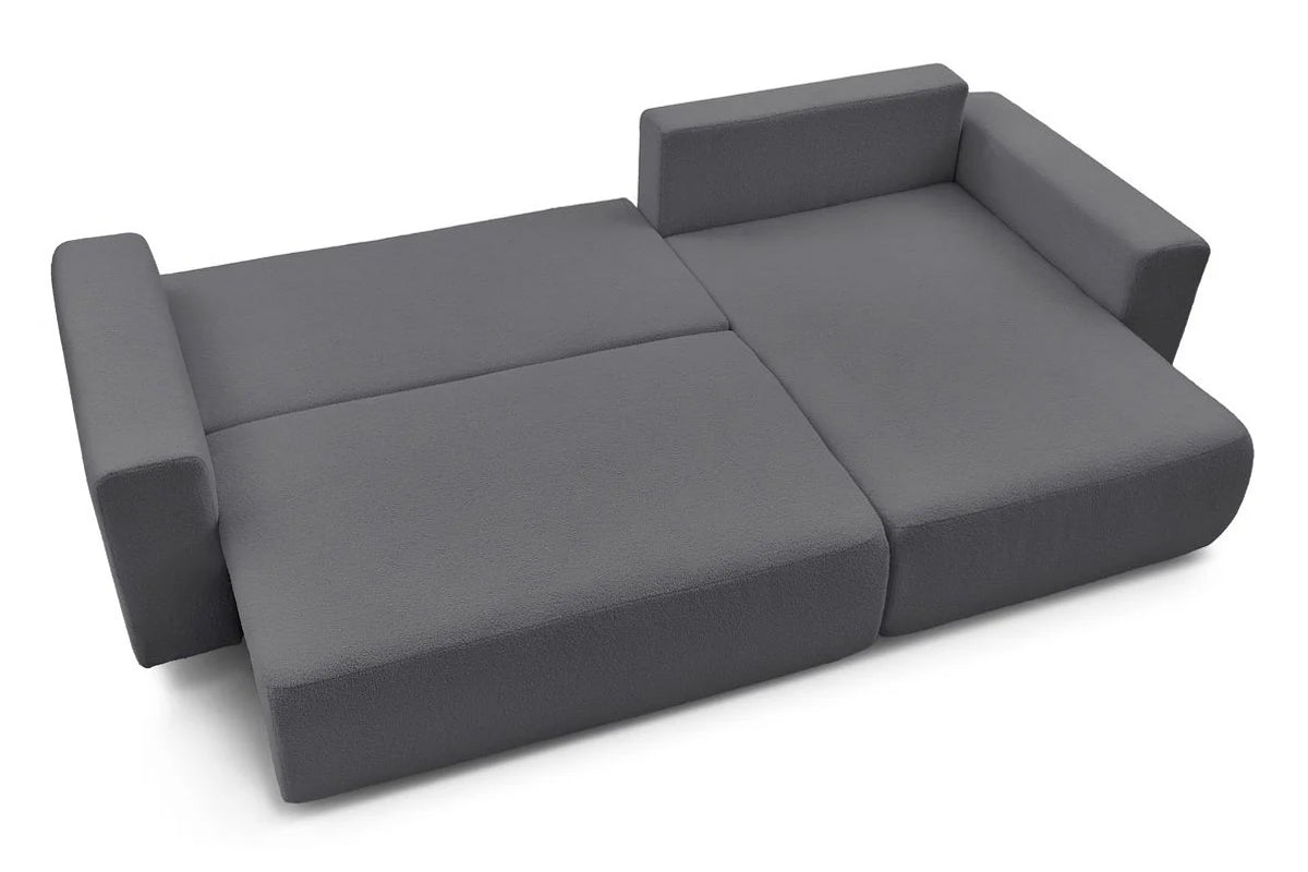 Colțar Extensibil LIVIGNO, cu ladă de depozitare, șezlong interschimbabil, 282x153x95cm - Prestigehome.ro - Canapea - Prestige #color_Gri-Inchis-Anthology