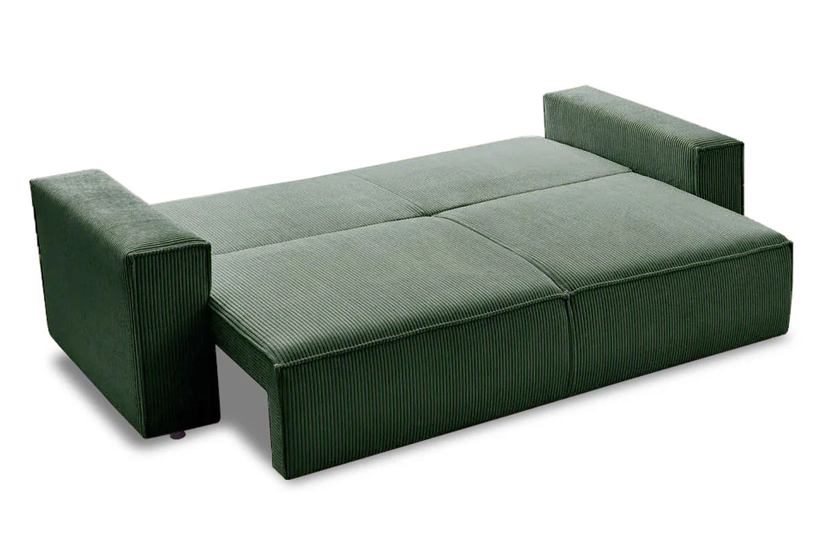 Canapea Extensibila 3 locuri Cloud, cu lada de depozitare, 240x87x85 cm - Prestigehome.ro - Canapea - Prestige - #color_Verde-Zoom
