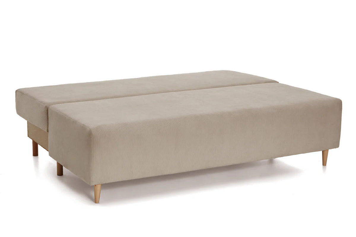 Canapea Extensibila 3 locuri Candy, cu lada de depozitare, 190x95x100cm - Prestigehome.ro - Canapea - Prestige - #color_Bej-Fjord