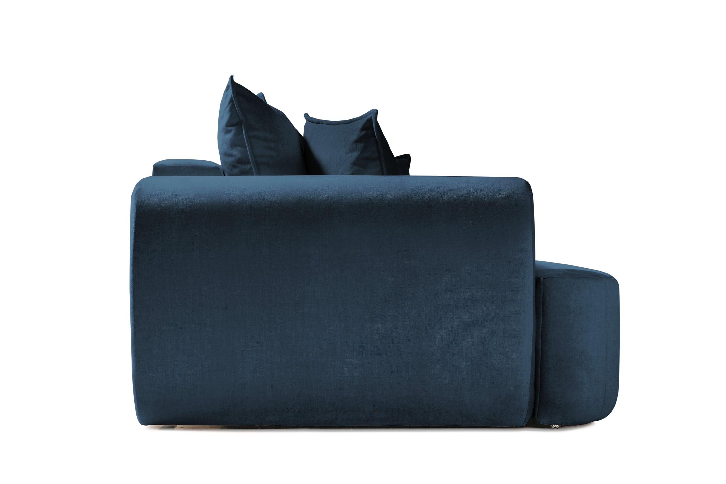 Canapea Extensibilă 3 locuri SAMBA, cu 2 lăzi depozitare, 242x127x90 cm, #Color_Albastru-Vogue