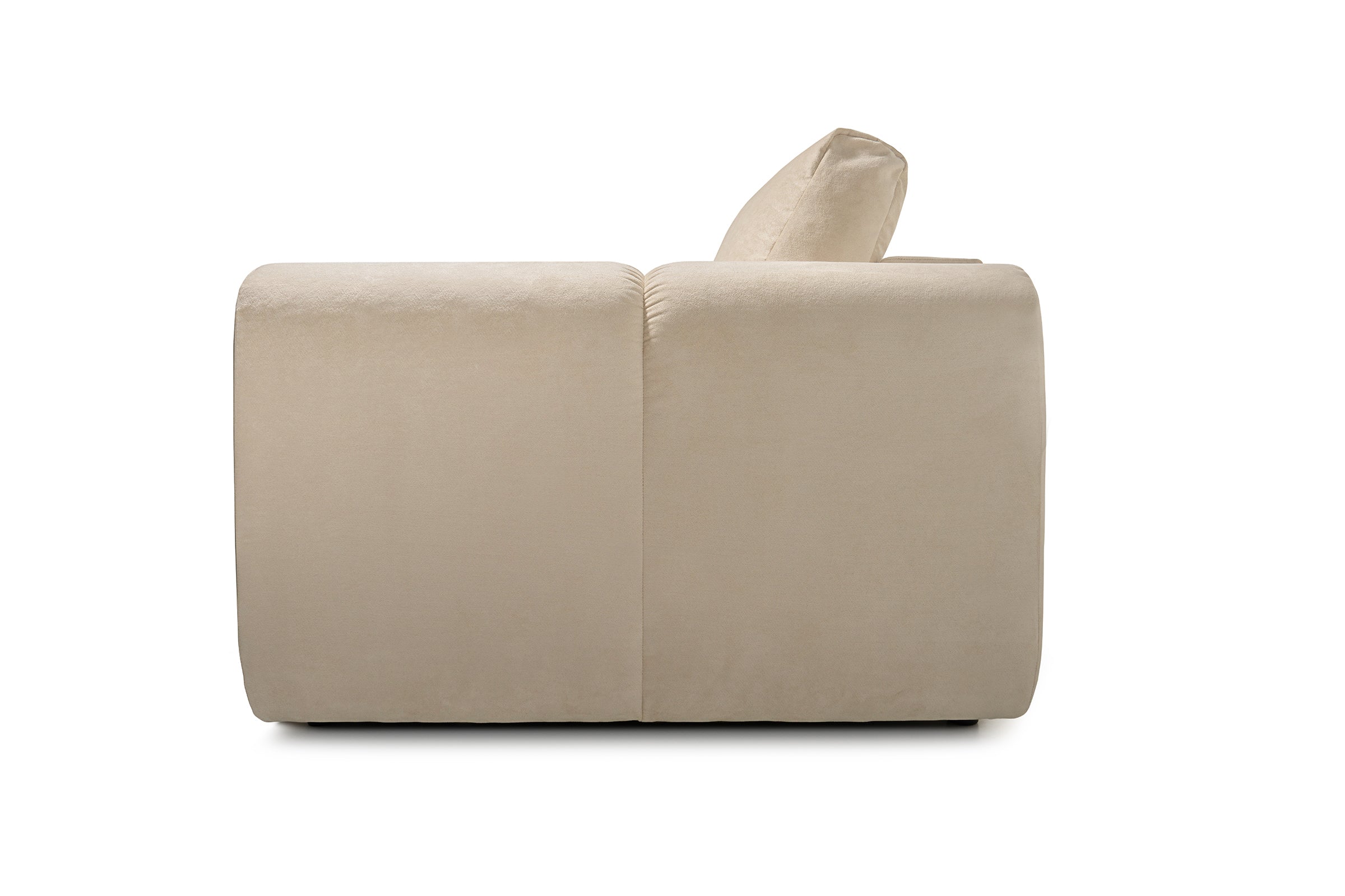 Canapea Extensibilă 3 locuri GEORGIA, cu 2 lăzi depozitare, 248x110x90 cm #color_Bej-Havana