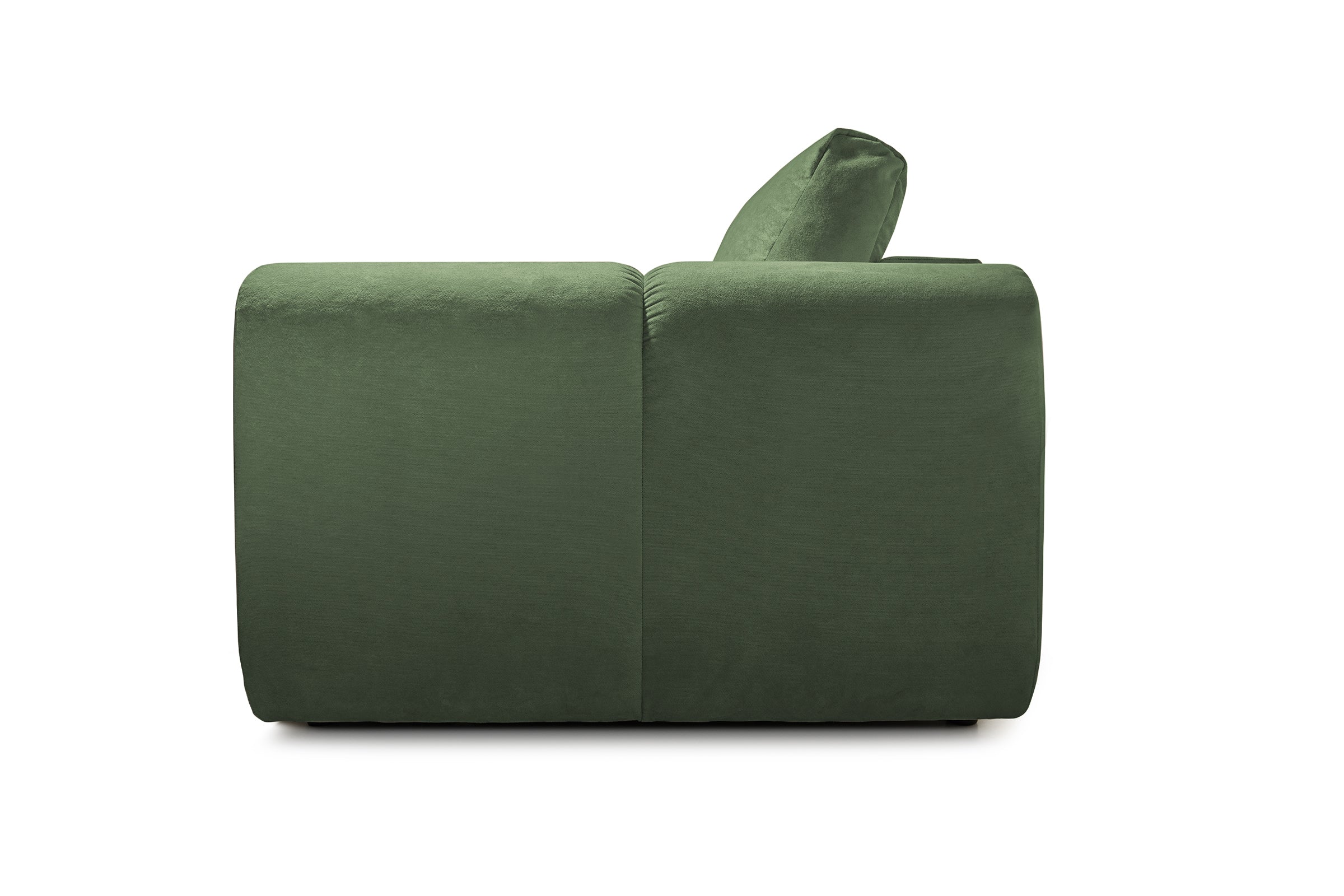 Canapea Extensibilă 3 locuri GEORGIA, cu 2 lăzi depozitare, 248x110x90 cm #color_Verde-Havana