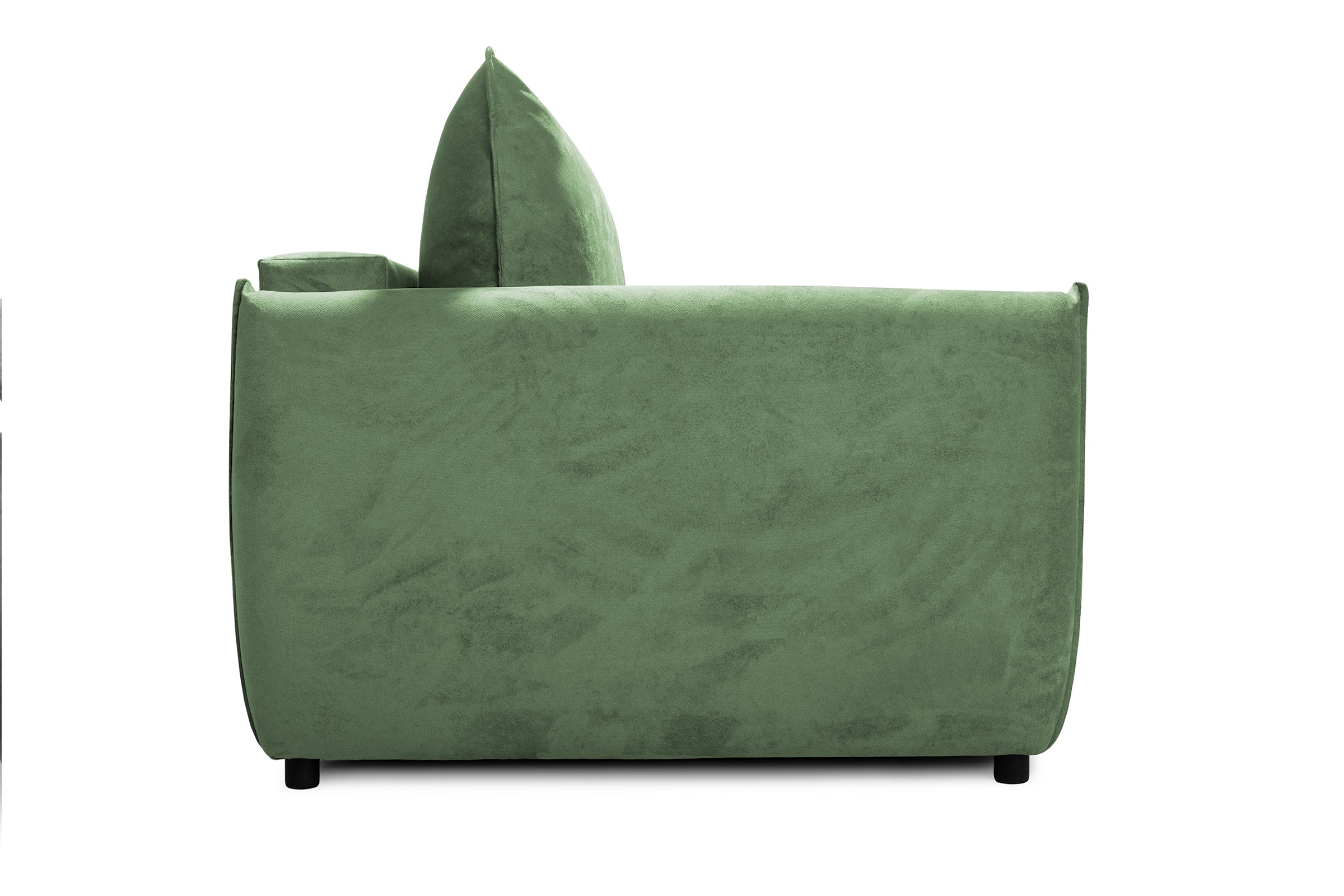 Canapea Extensibilă 3 locuri OSAKA, cu ladă depozitare, 238x110x90 cm #color_Verde-Havana