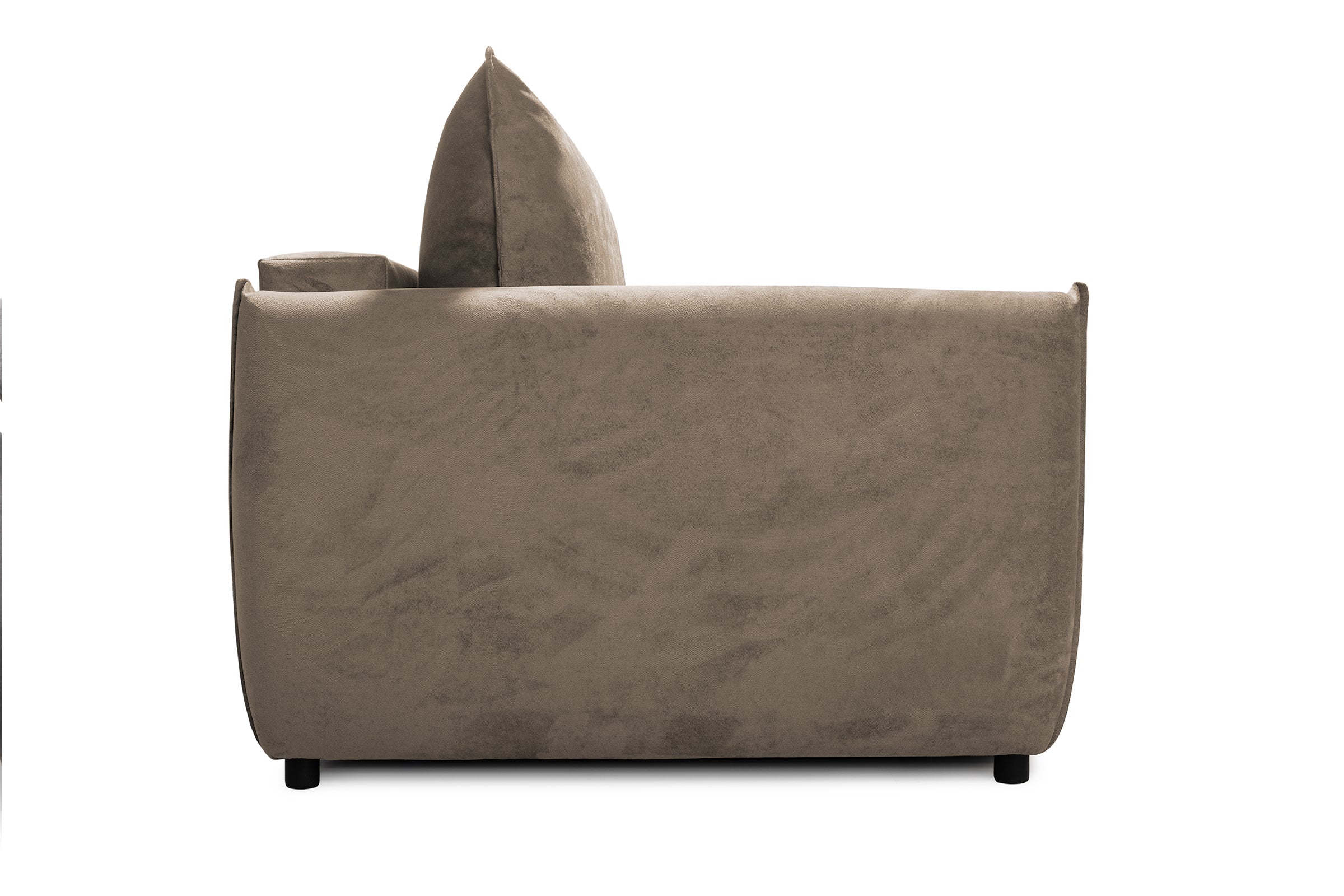 Canapea Extensibilă 3 locuri OSAKA, cu ladă depozitare, 238x110x90 cm #color_Cafe-Havana