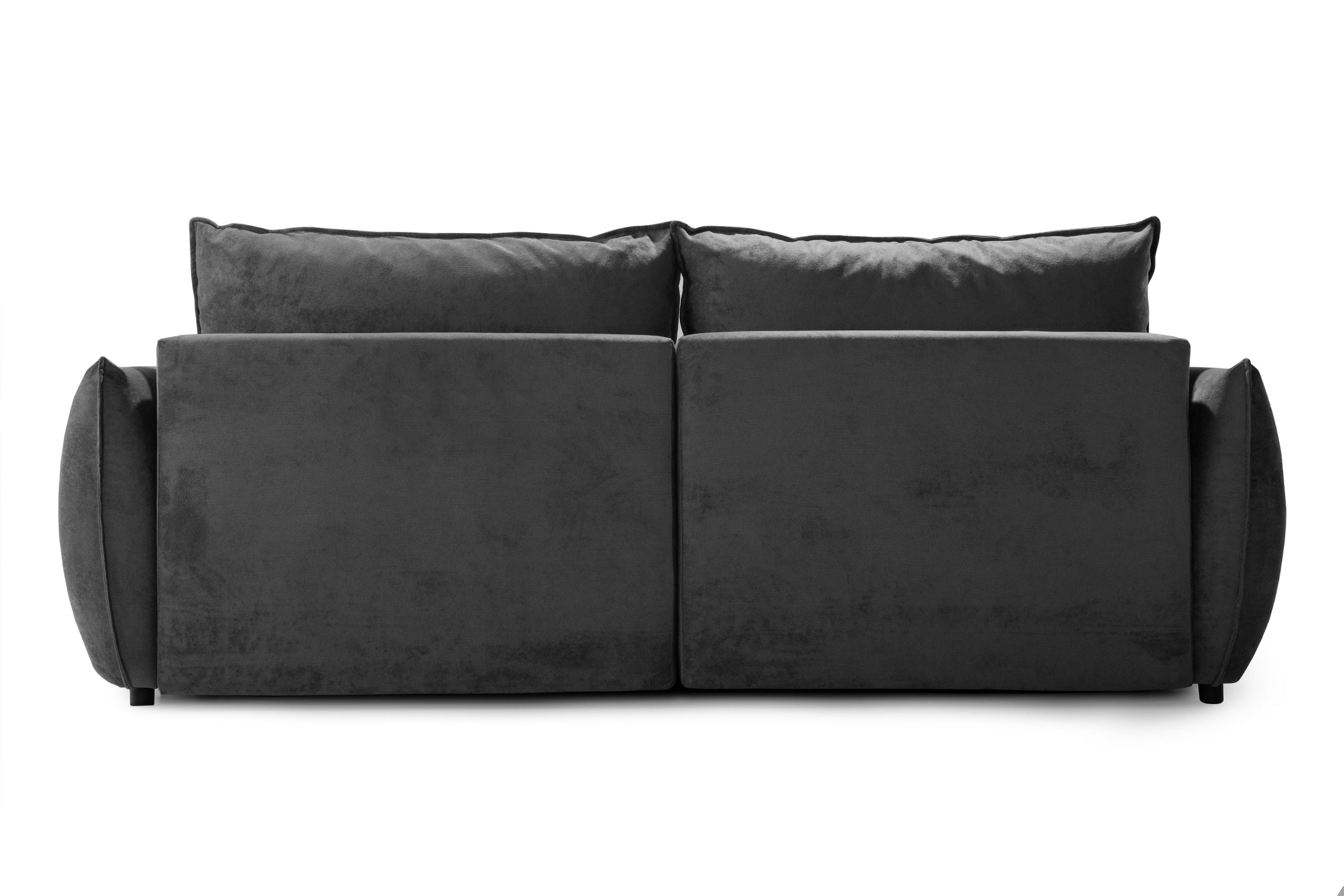 Canapea Extensibilă 3 locuri OSAKA, cu ladă depozitare, 238x110x90 cm #color_Gri-Inchis-Havana