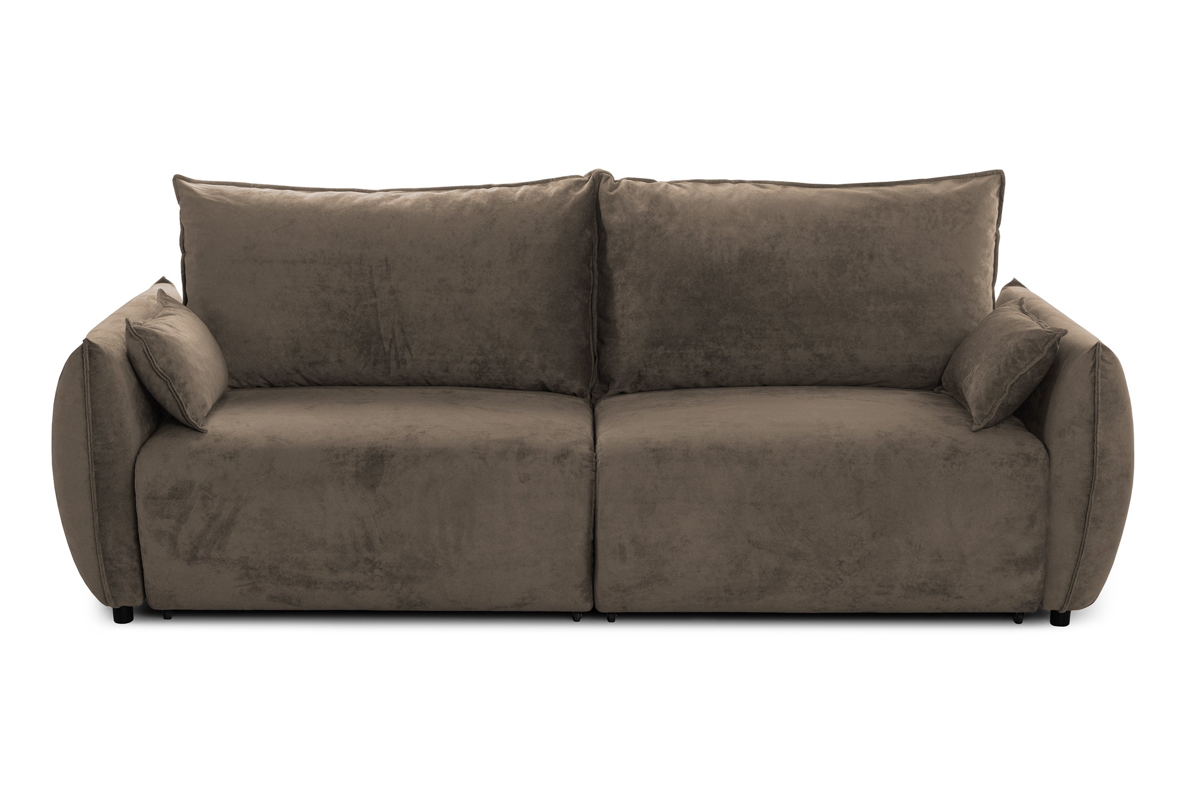 Canapea Extensibilă 3 locuri OSAKA, cu ladă depozitare, 238x110x90 cm #color_Cafe-Havana