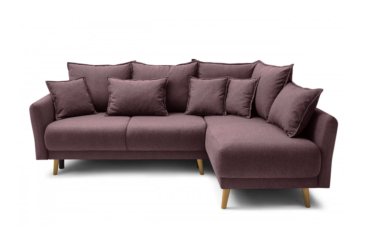 Colțar Extensibil JULIET, cu ladă de depozitare, variante stânga/dreapta, 240x166x95 cm - Prestigehome.ro - Canapea - Prestige #color_Violet-Loft