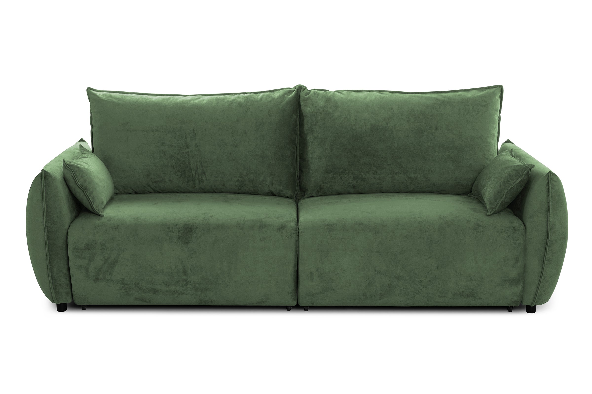 Canapea Extensibilă 3 locuri OSAKA, cu ladă depozitare, 238x110x90 cm #color_Verde-Havana