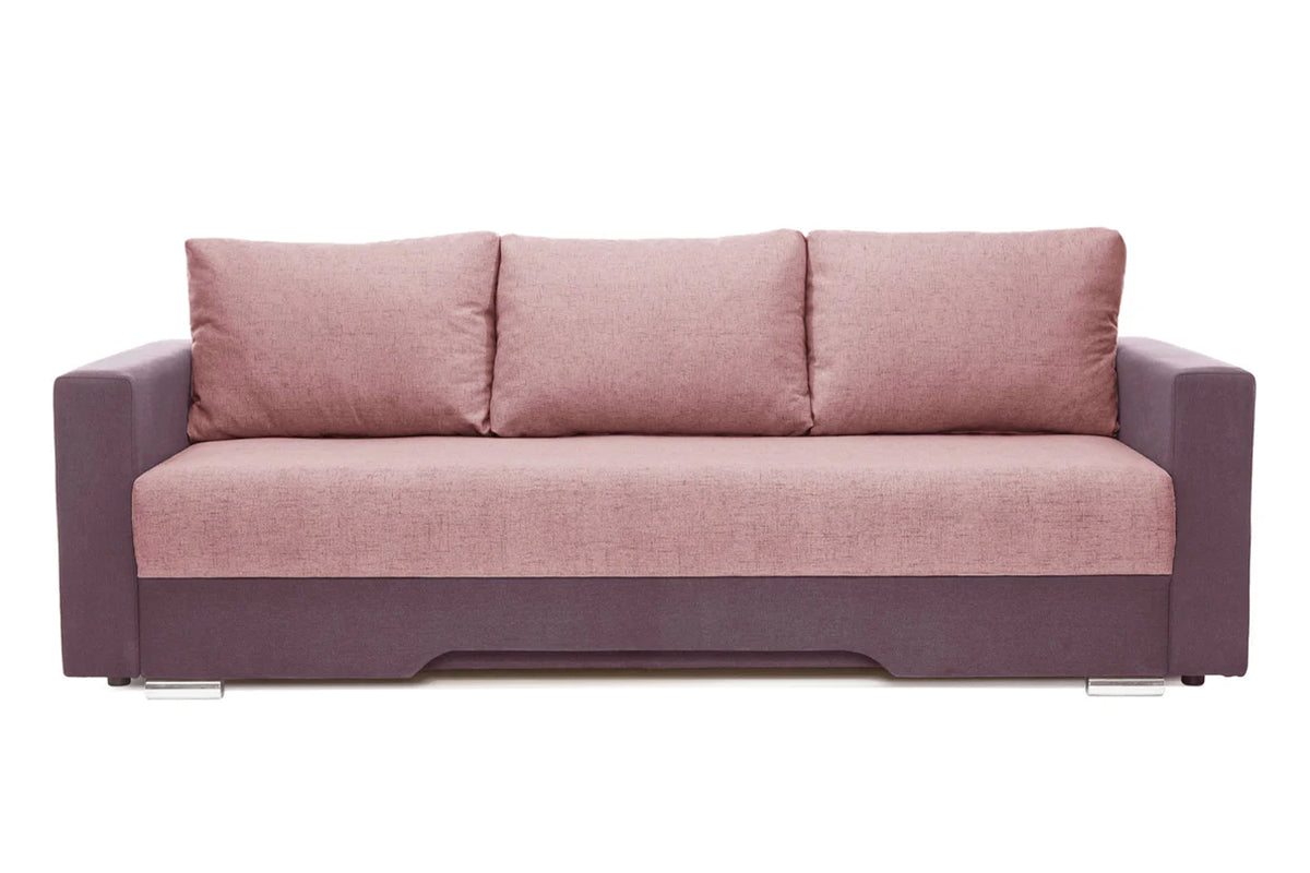 Canapea Extensibila 3 locuri Cesar, cu lada de depozitare, 220x90x85 cm - Prestigehome.ro - Canapea - Prestige #color_roz-mov