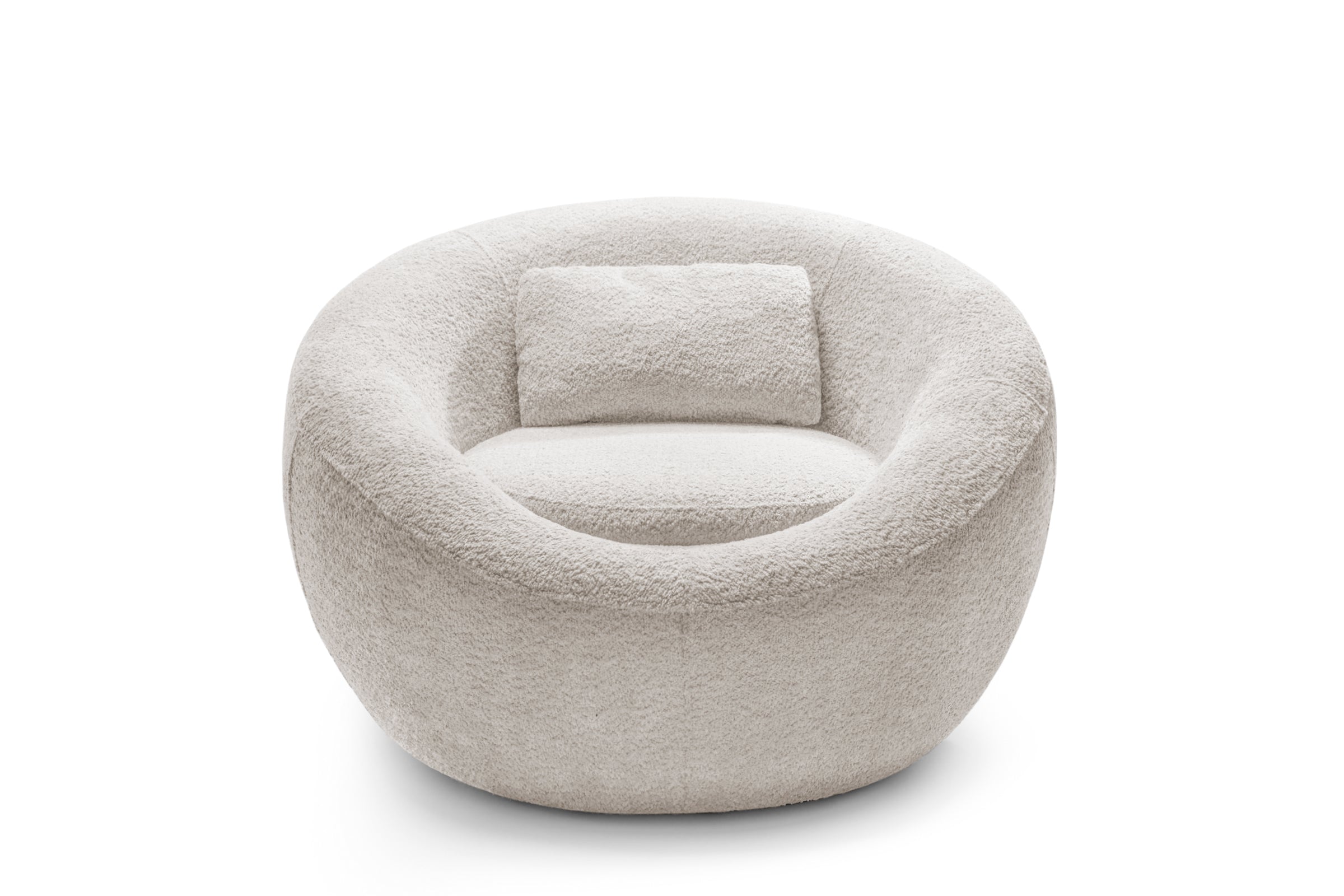 Fotoliu NIDO, suport lombar, 70x70x90 cm, #color_Crem-Anthology