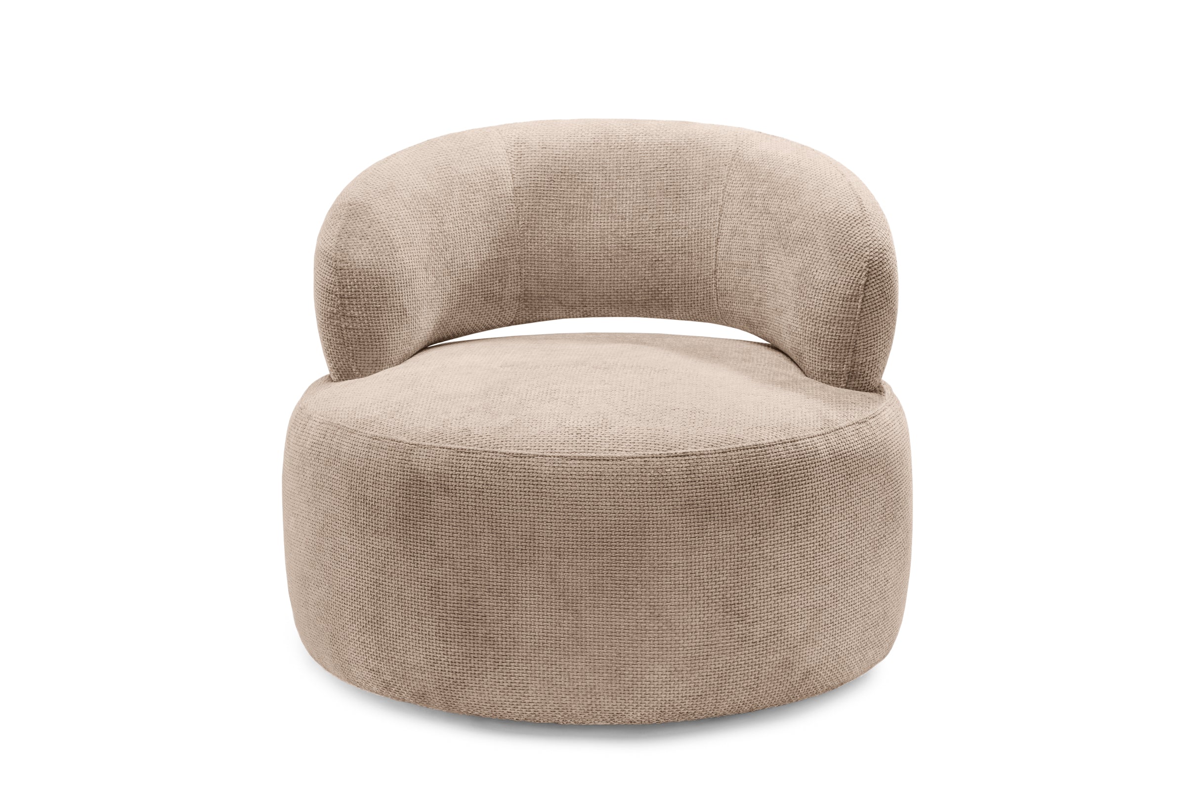 Fotoliu Moon, tetieră reglabilă, suport lombar, #color_Bej-Eden