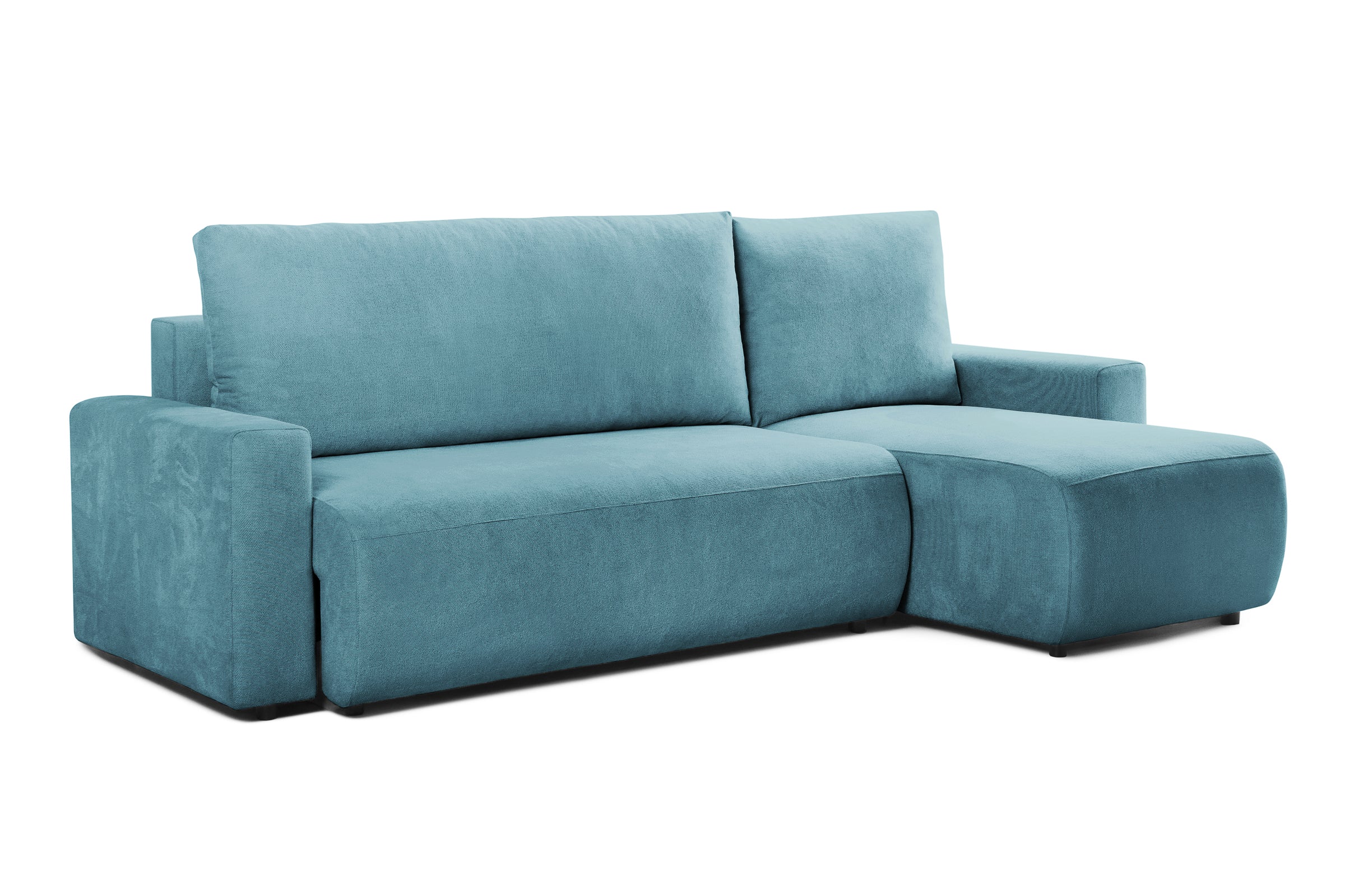 Canapea Extensibilă 3 locuri KENZO, 235x100x93 cm, #color_Albastru-Memphis