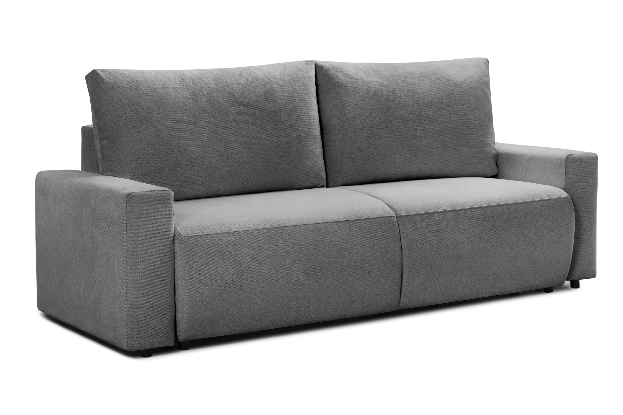 Canapea Extensibilă 3 locuri KENZO, 235x100x93 cm, #color_Gri-Cenusiu-Memphis