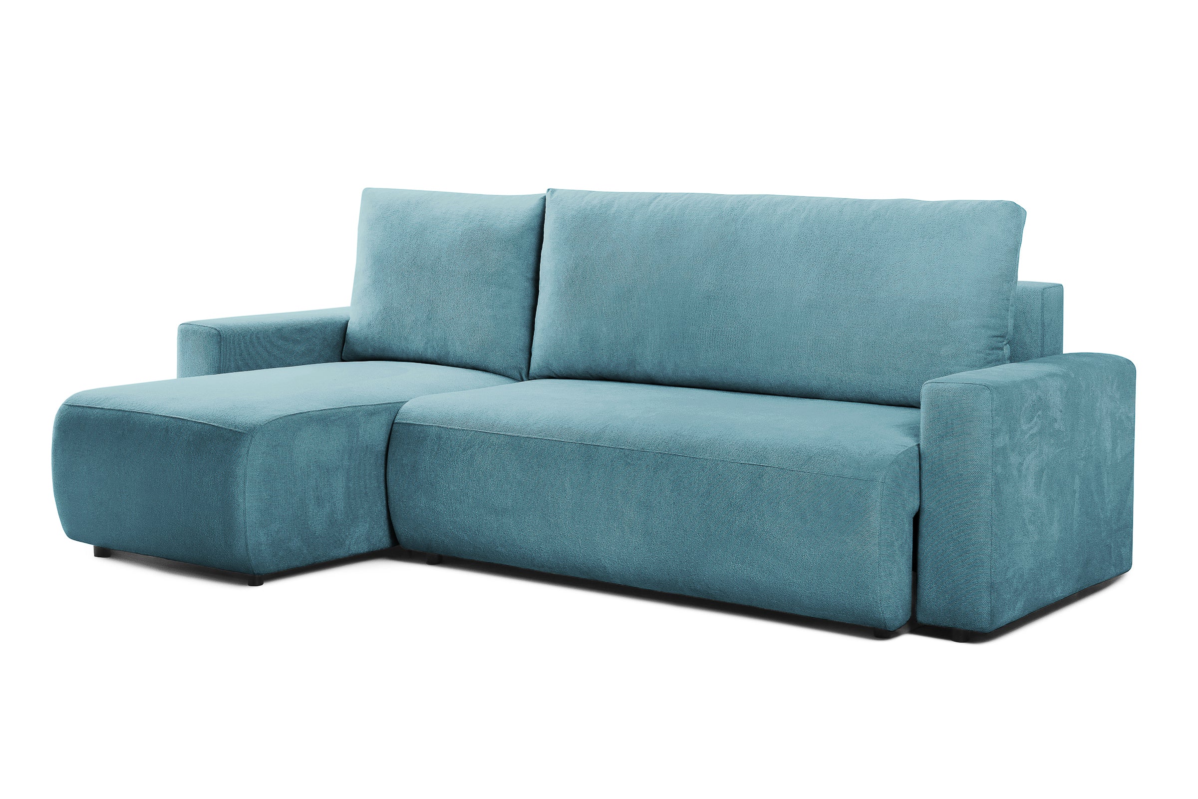 Canapea Extensibilă 3 locuri KENZO, 235x100x93 cm, #color_Albastru-Memphis