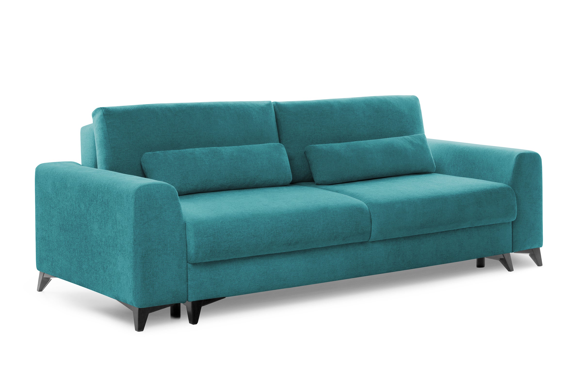 Canapea Extensibilă 3 locuri TIVOLI, 240x105x95 cm, #color_Turcoaz-Mystery