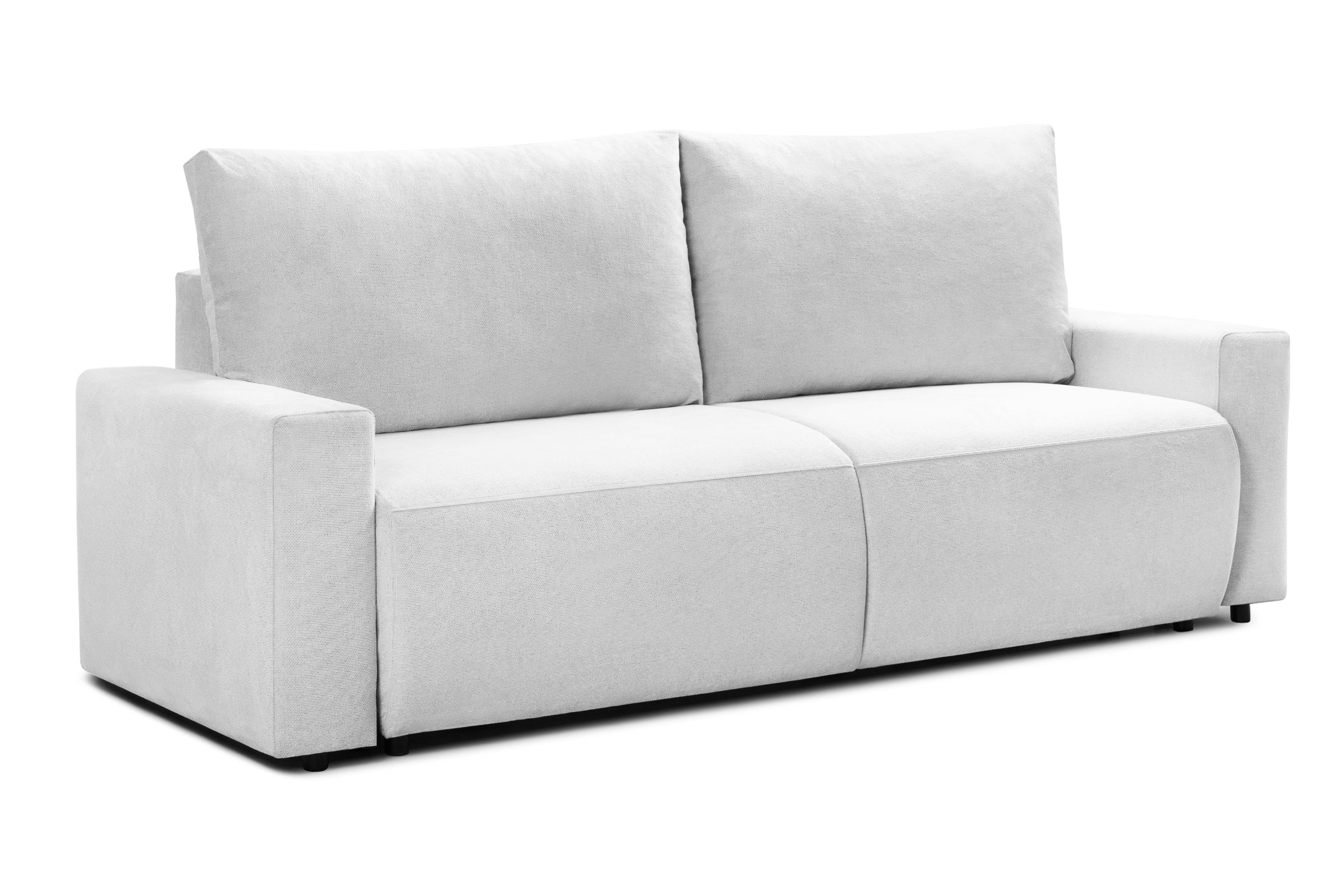 Canapea Extensibilă 3 locuri KENZO, 235x100x93 cm, #color_Gri-Argintiu-Memphis