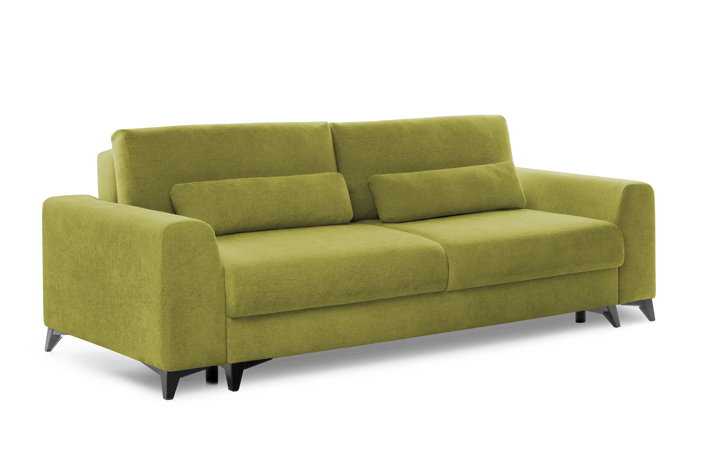 Canapea Extensibilă 3 locuri TIVOLI, 240x105x95 cm, #color_Verde-Olive-Mystery