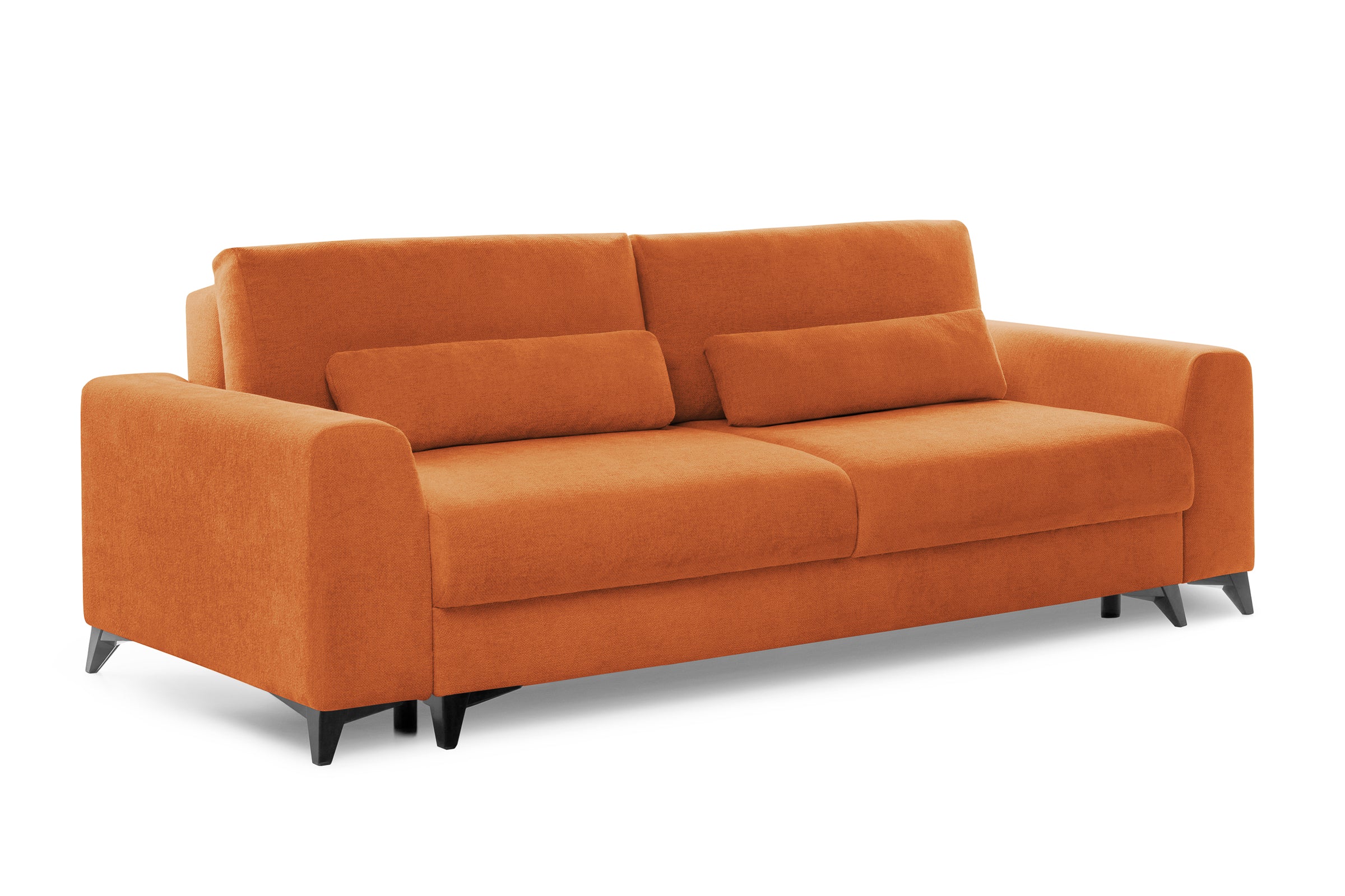 Canapea Extensibilă 3 locuri TIVOLI, 240x105x95 cm, #color_Portocaliu-Mystery