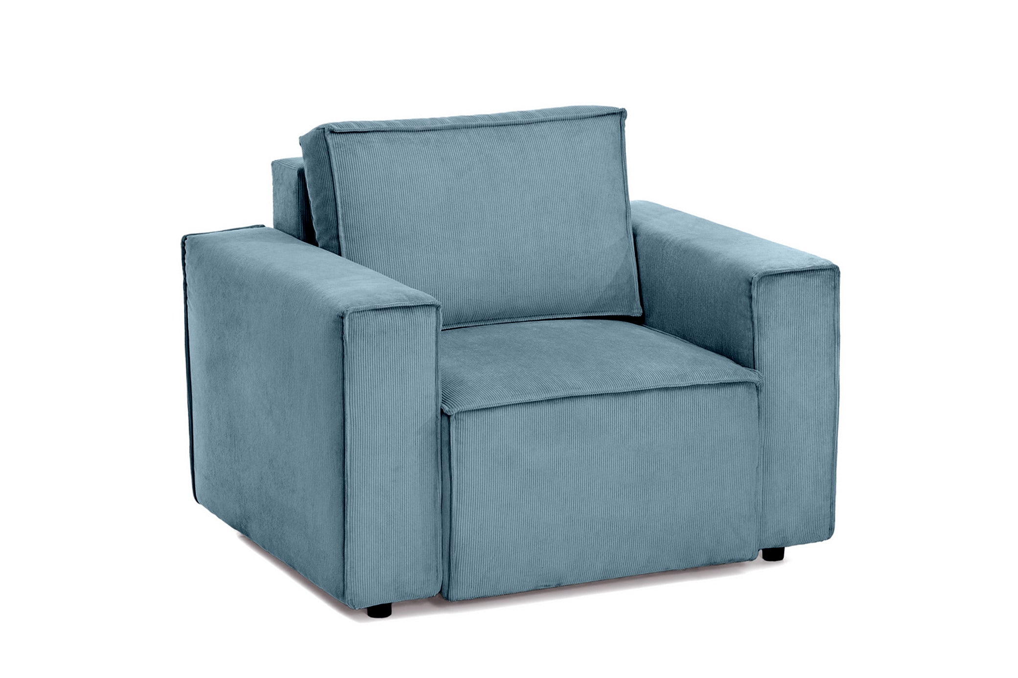 Fotoliu Cloud, 105x90x90 cm- Prestigehome.ro - Fotoliu- Prestige - #Color_Albastru-Deschis-Zoom