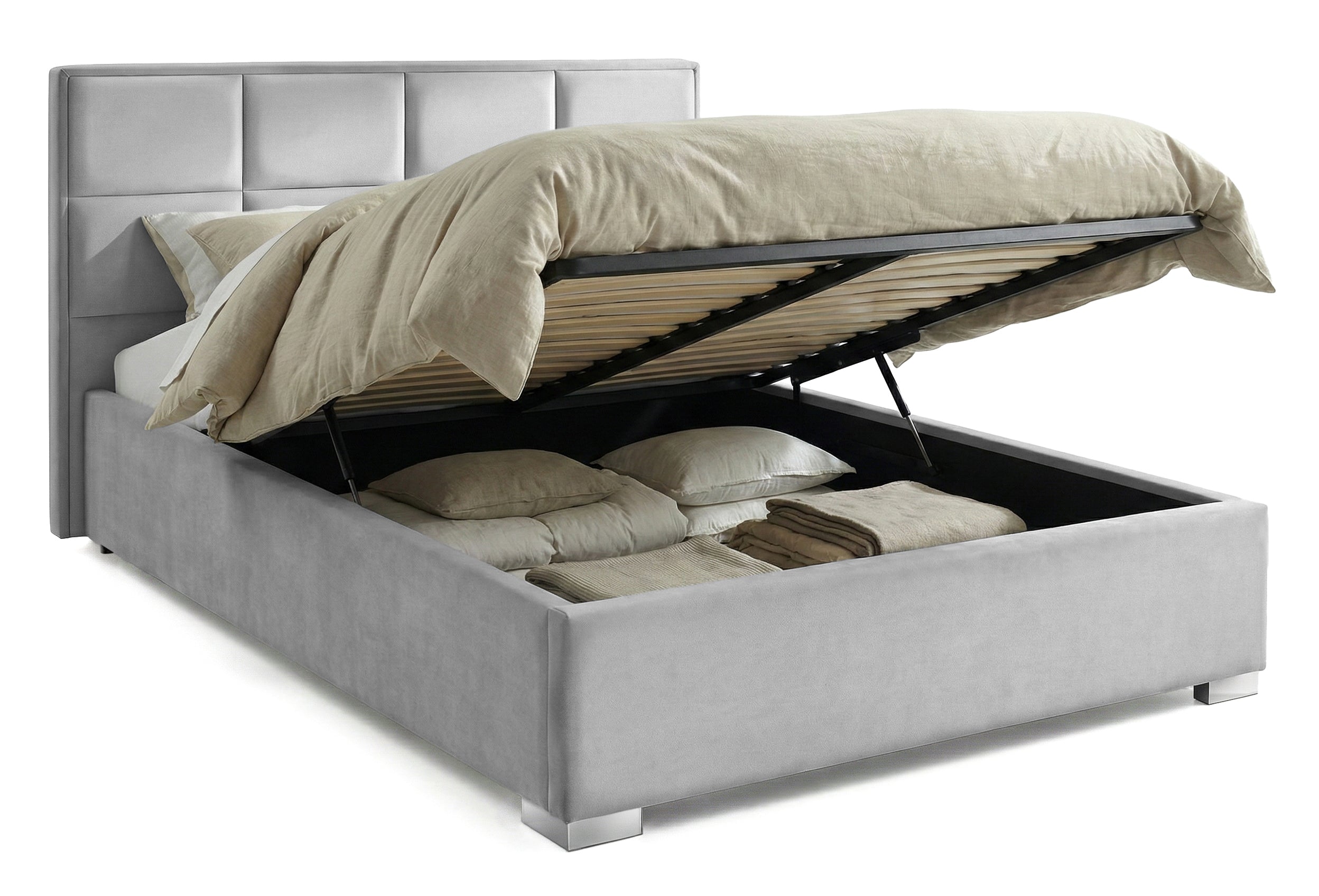 Pat Tapitat Melbourne, cu Lada Rabatabil, Prestigehome.ro, Prestige, #color_swing-gri