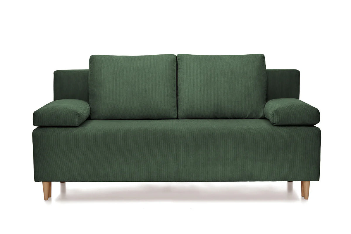 Canapea Extensibila 3 locuri Candy, cu lada de depozitare, 190x95x100cm - Prestigehome.ro - Canapea - Prestige - #color_Verde-Fjord