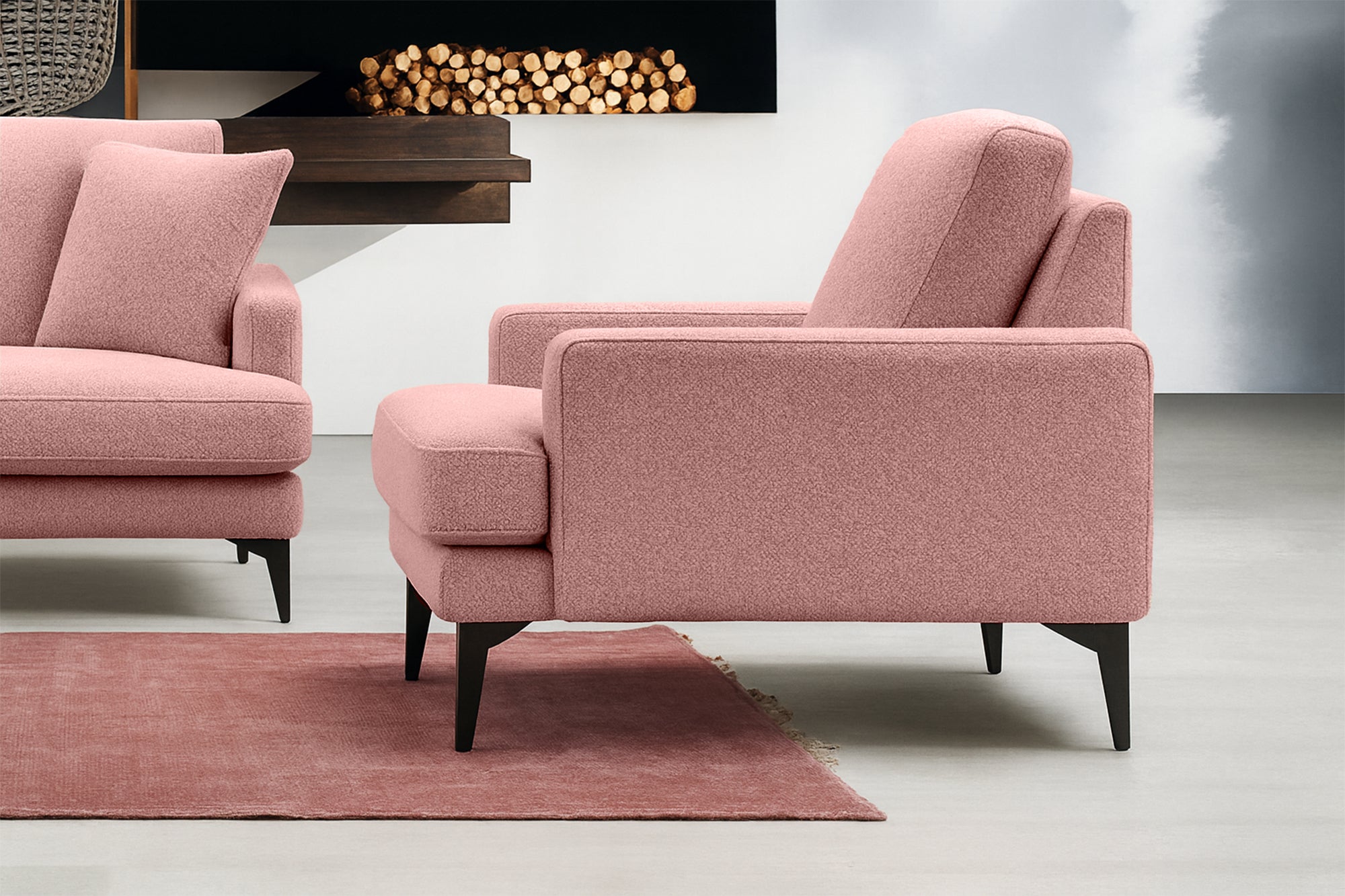 Fotoliu AZURRO, 80x90x85 cm- Prestigehome.ro - Fotoliu- Prestige - #Color_Roz-Mystery