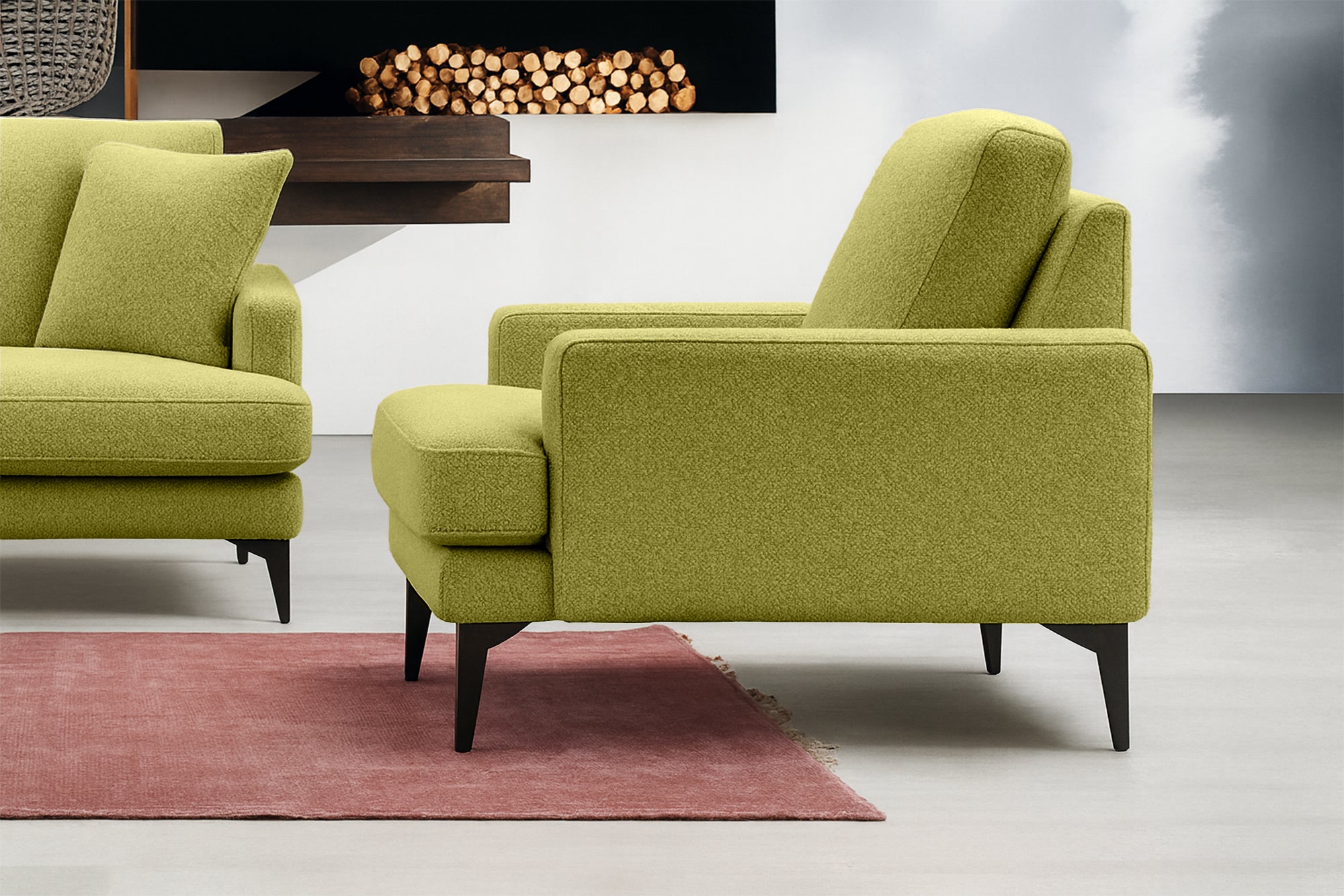 Fotoliu AZURRO, 80x90x85 cm- Prestigehome.ro - Fotoliu- Prestige - #Color_Verde-Olive-Mystery