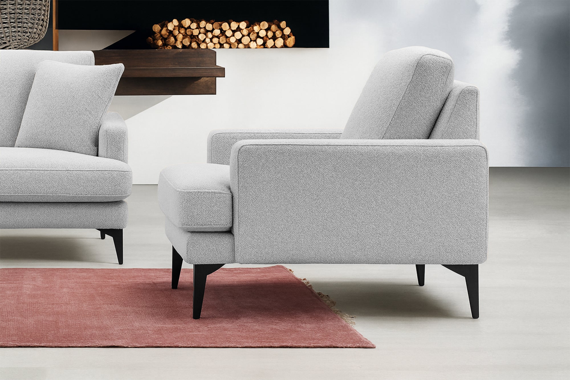 Fotoliu AZURRO, 80x90x85 cm- Prestigehome.ro - Fotoliu- Prestige - #Color_Gri-Argintiu-Mystery