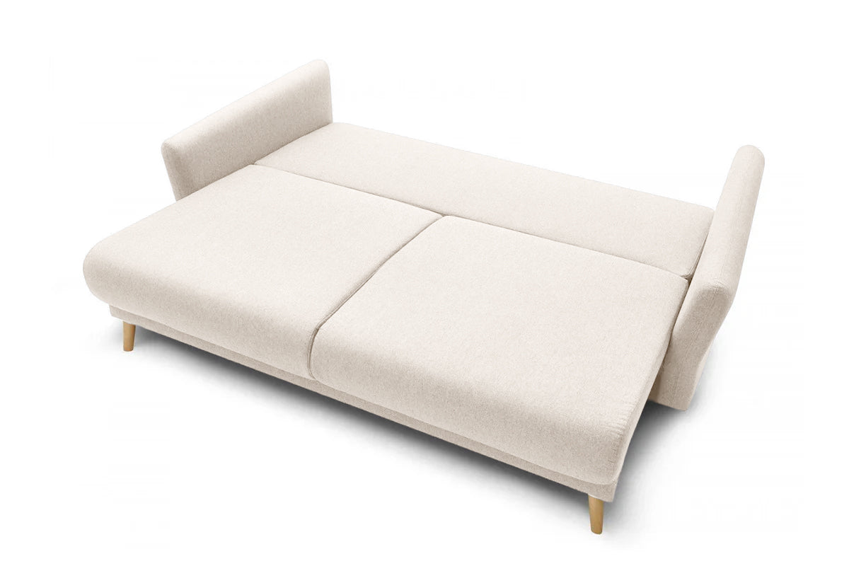 Canapea Extensibilă 3 locuri JULIET, cu ladă de depozitare, 215x88x95 cm - Prestigehome.ro - Canapea - Prestige #color_Crem-Loft