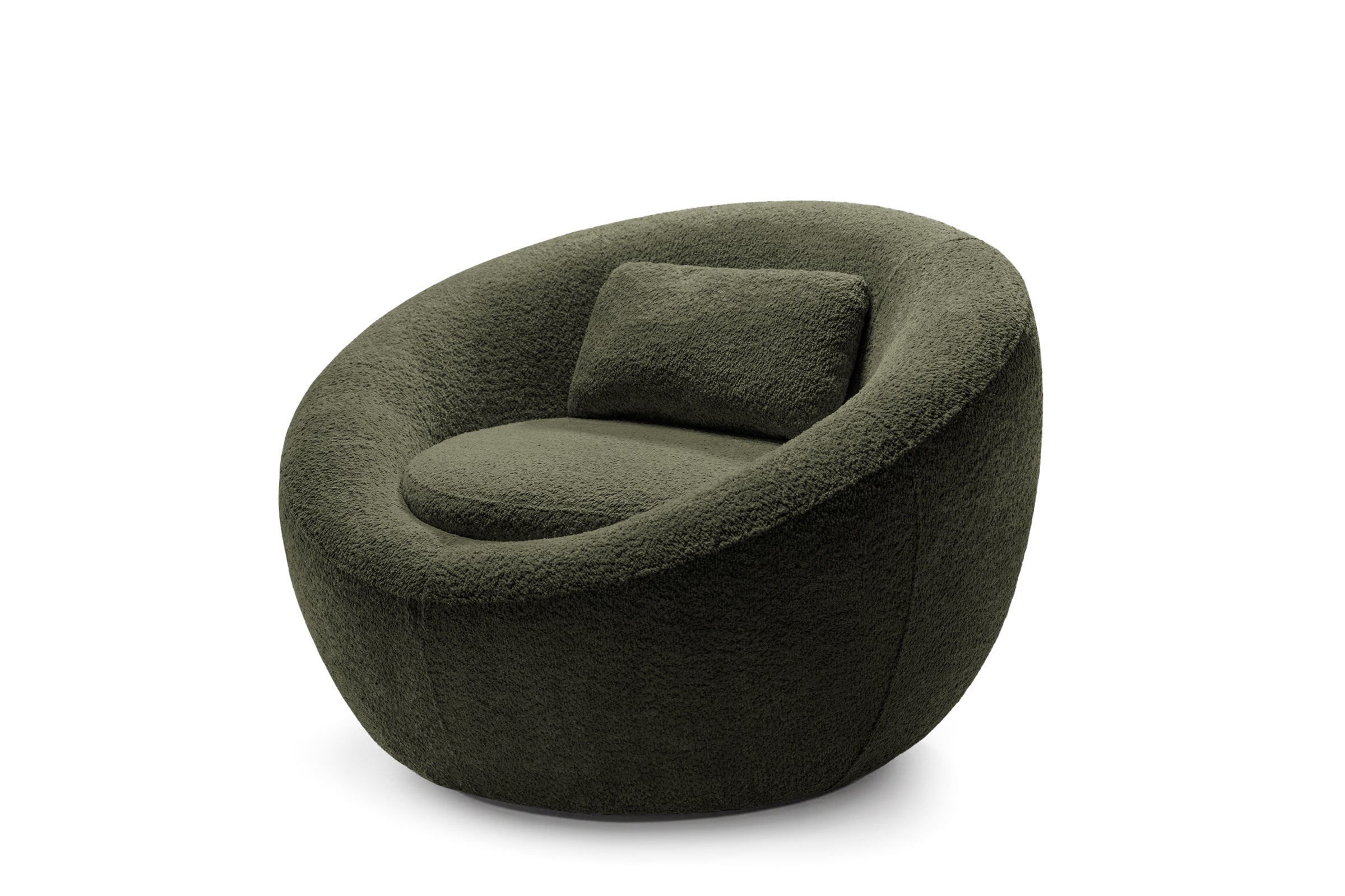 Fotoliu NIDO, suport lombar, 70x70x90 cm, #color_Verde-Anthology