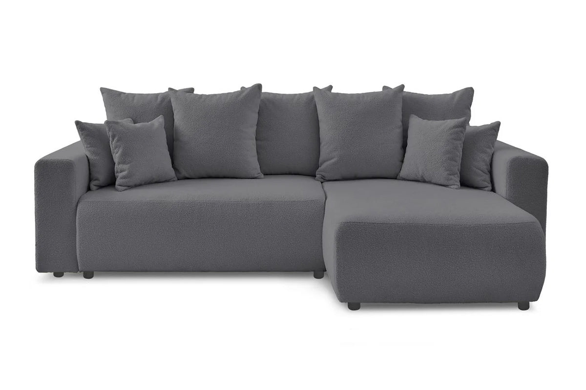 Colțar Extensibil LIVIGNO, cu ladă de depozitare, șezlong interschimbabil, 282x153x95cm - Prestigehome.ro - Canapea - Prestige #color_Gri-Inchis-Anthology