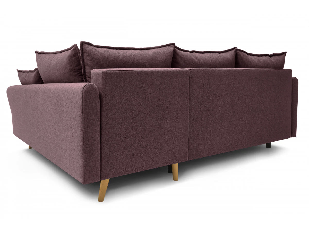 Colțar Extensibil JULIET, cu ladă de depozitare, variante stânga/dreapta, 240x166x95 cm - Prestigehome.ro - Canapea - Prestige #color_Violet-Loft