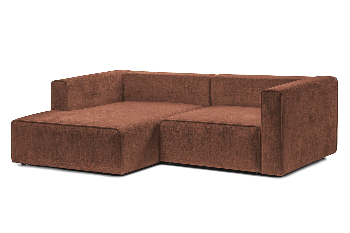 Coltar Extensibil 3 locuri ZANETTO, cu lada de depozitare, 240x160x70 cm, #color_Bordeaux-Onyx