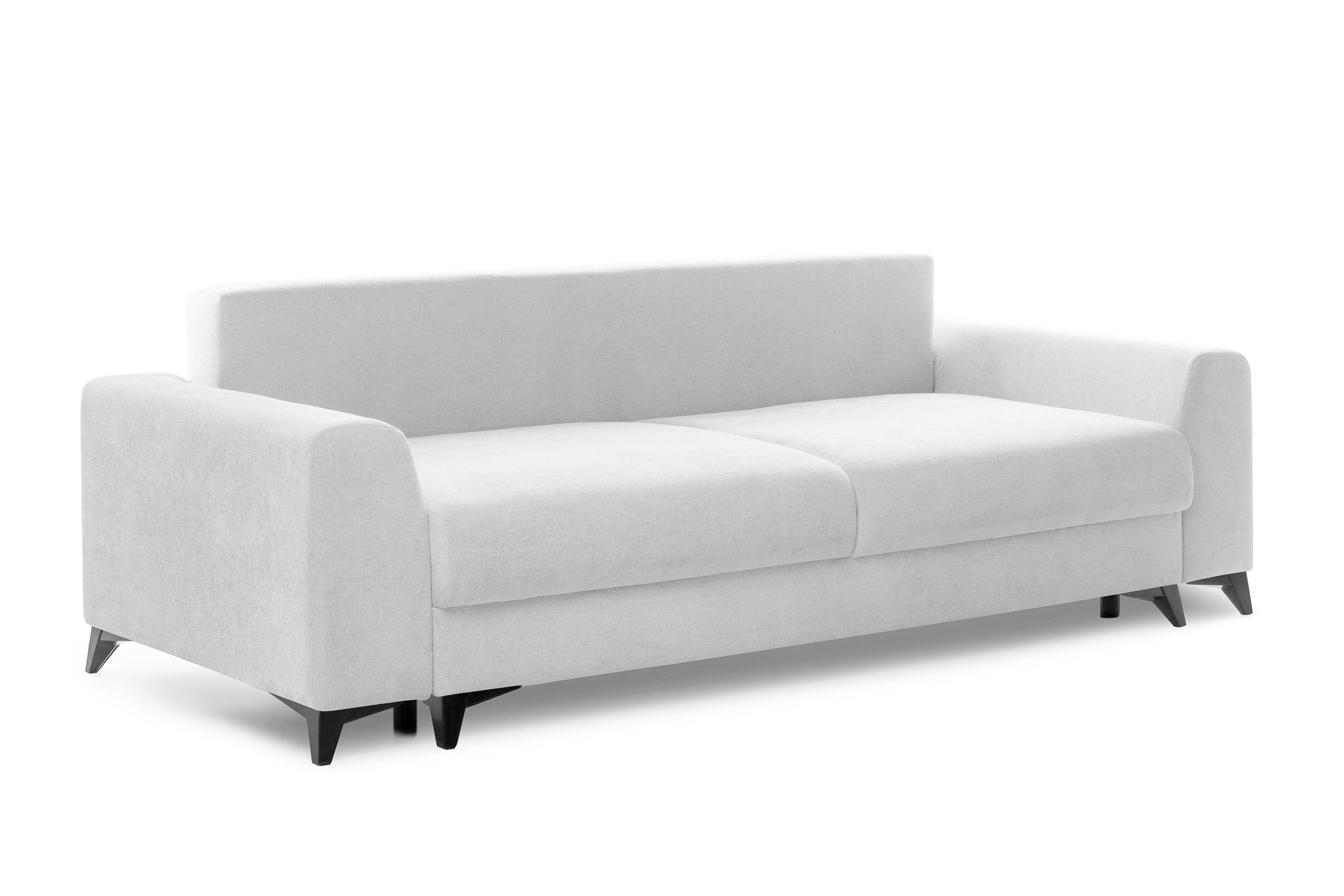 Canapea Extensibilă 3 locuri TIVOLI, 240x105x95 cm, #color_Gri-Argintiu-Mystery