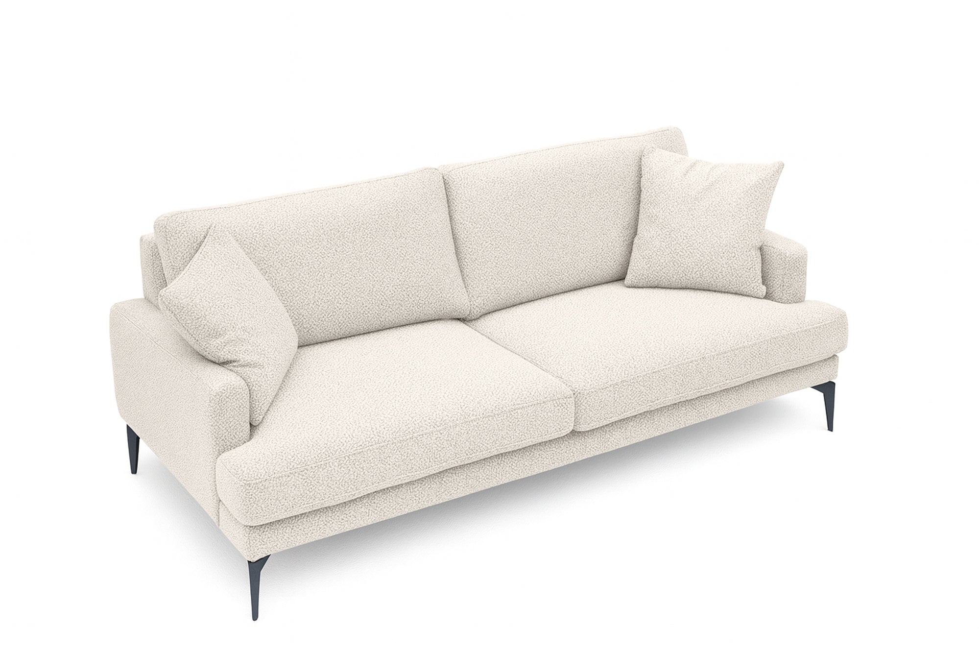 Canapea Fixă AZURRO, 2 locuri, 175x90x85 cm - Prestigehome.ro - Canapea - Prestige #color_Crem-Mystery