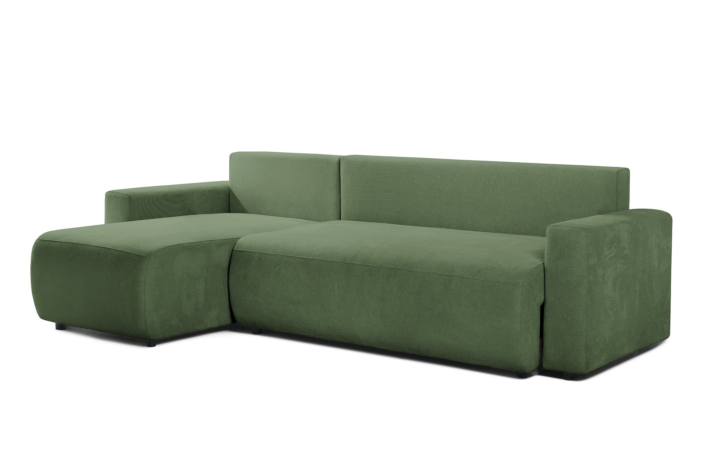 Canapea Extensibilă 3 locuri KENZO, 235x100x93 cm, #color_Verde-Memphis