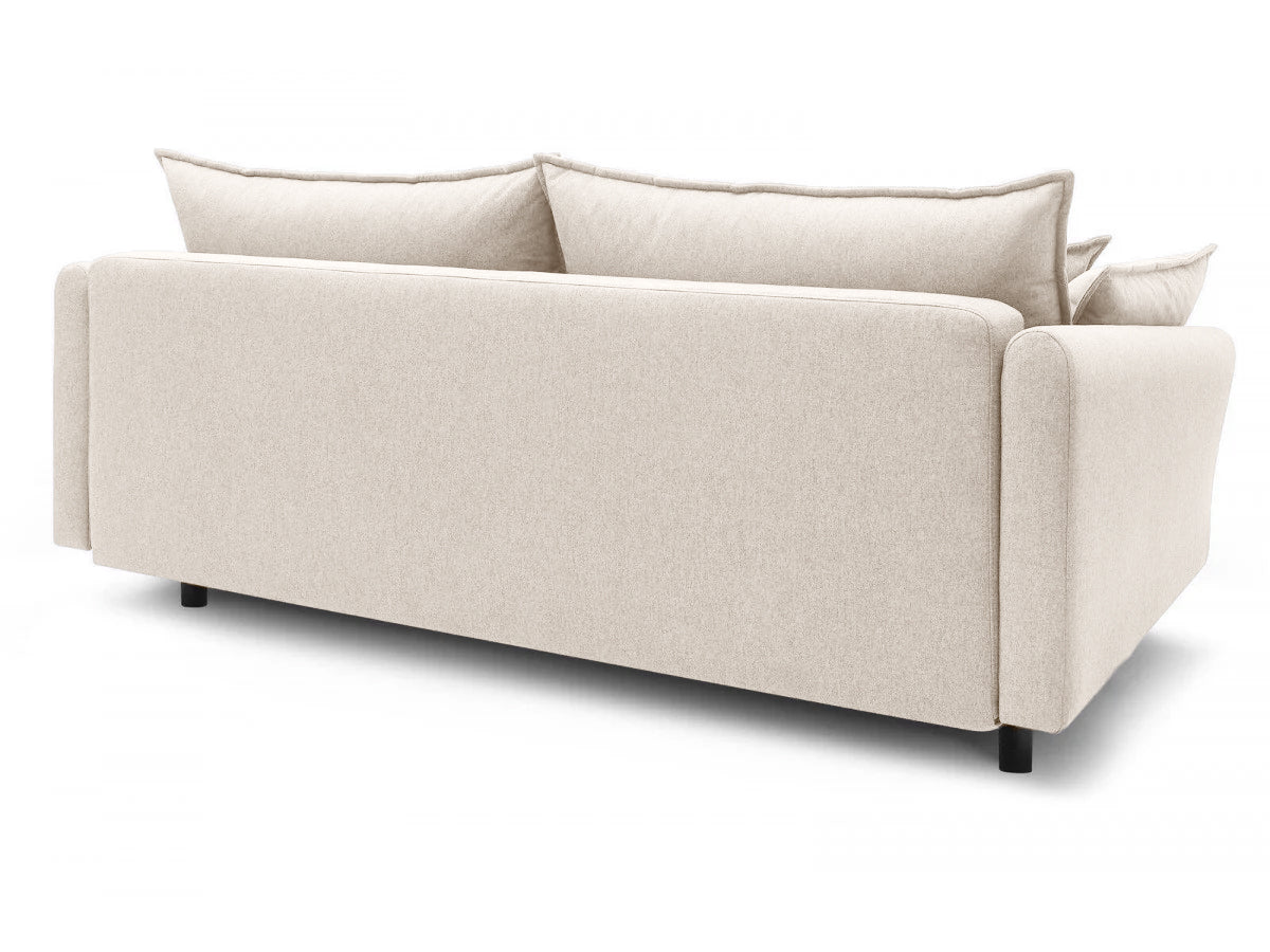 Canapea Extensibilă 3 locuri JULIET, cu ladă de depozitare, 215x88x95 cm - Prestigehome.ro - Canapea - Prestige #color_Crem-Loft