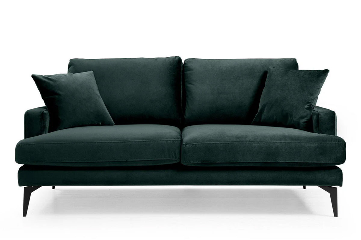 Canapea Fixă AZURRO, 2 locuri, 175x90x85 cm - Prestigehome.ro - Canapea - Prestige #color_Velutto-Verde