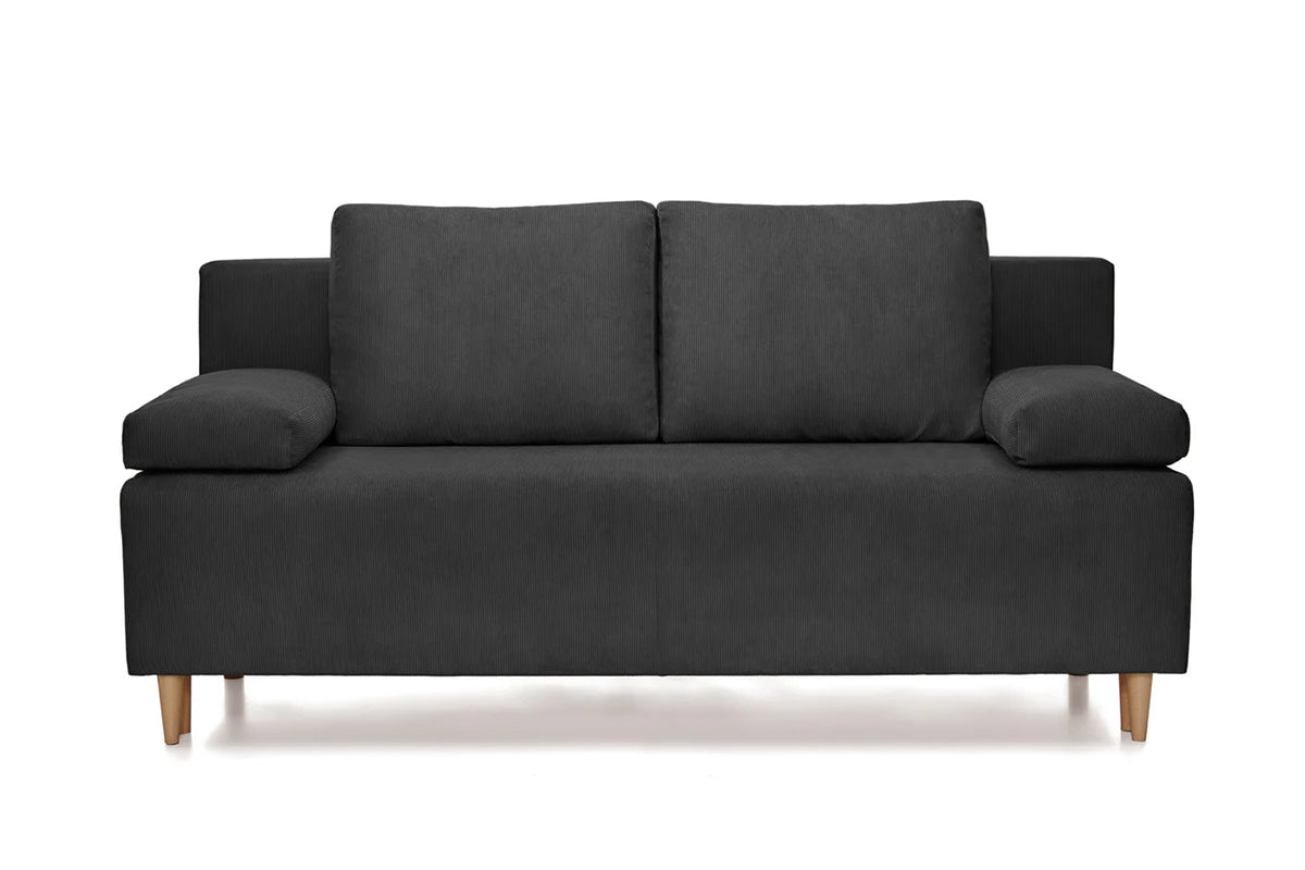 Canapea Extensibila 3 locuri Candy, cu lada de depozitare, 190x95x100cm - Prestigehome.ro - Canapea - Prestige - #color_Antracit-Fjord