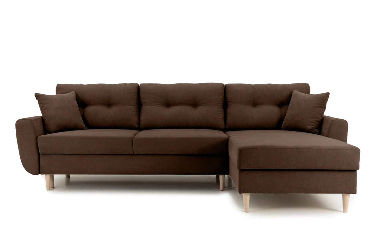 Coltar Extensibil HELSINKI, variante stanga/dreapta 261x166x82 cm - Prestigehome.ro - Coltare - Prestige - #variante coltar_Dreapta #color_maro-enjoy