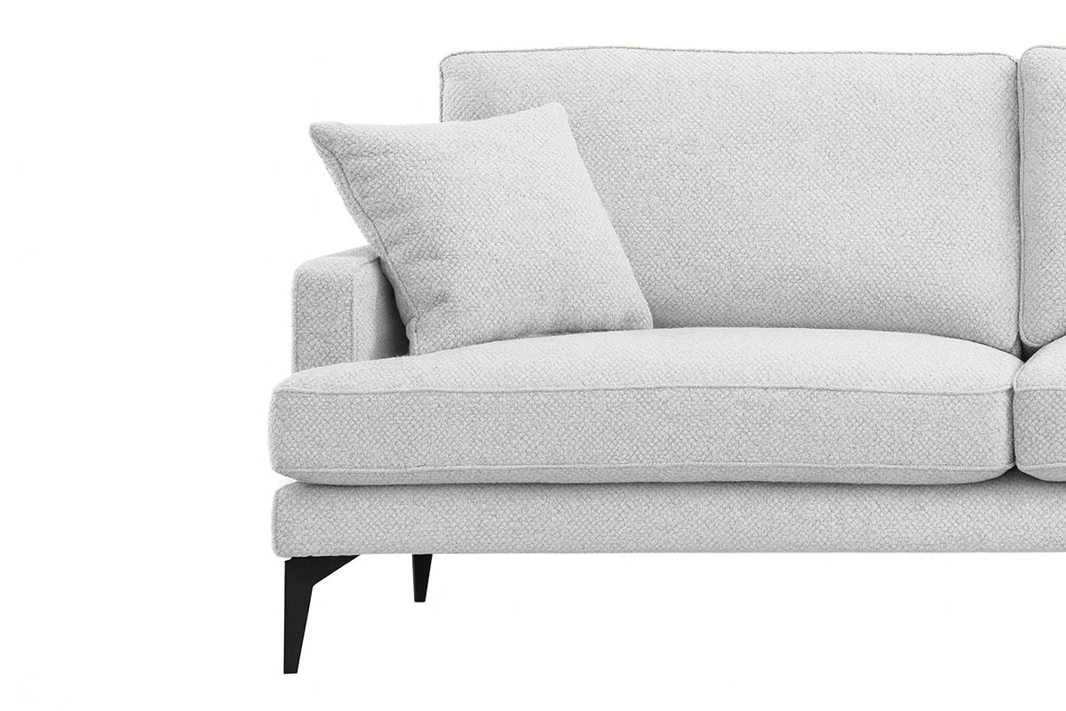 Colțar Fix AZURRO, cu ladă de depozitare, 280x90/180x85 cm - Prestigehome.ro - Colțar - Prestige #color_Gri-Argintiu-Mystery