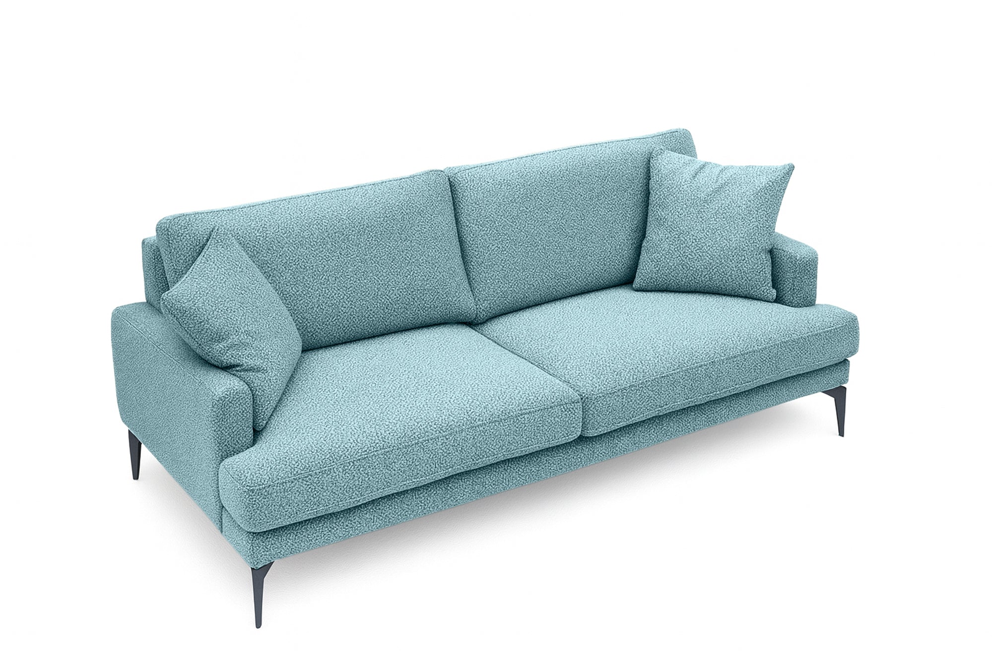 Canapea Fixă AZURRO, 2 locuri, 175x90x85 cm - Prestigehome.ro - Canapea - Prestige #color_Albastru-Mystery