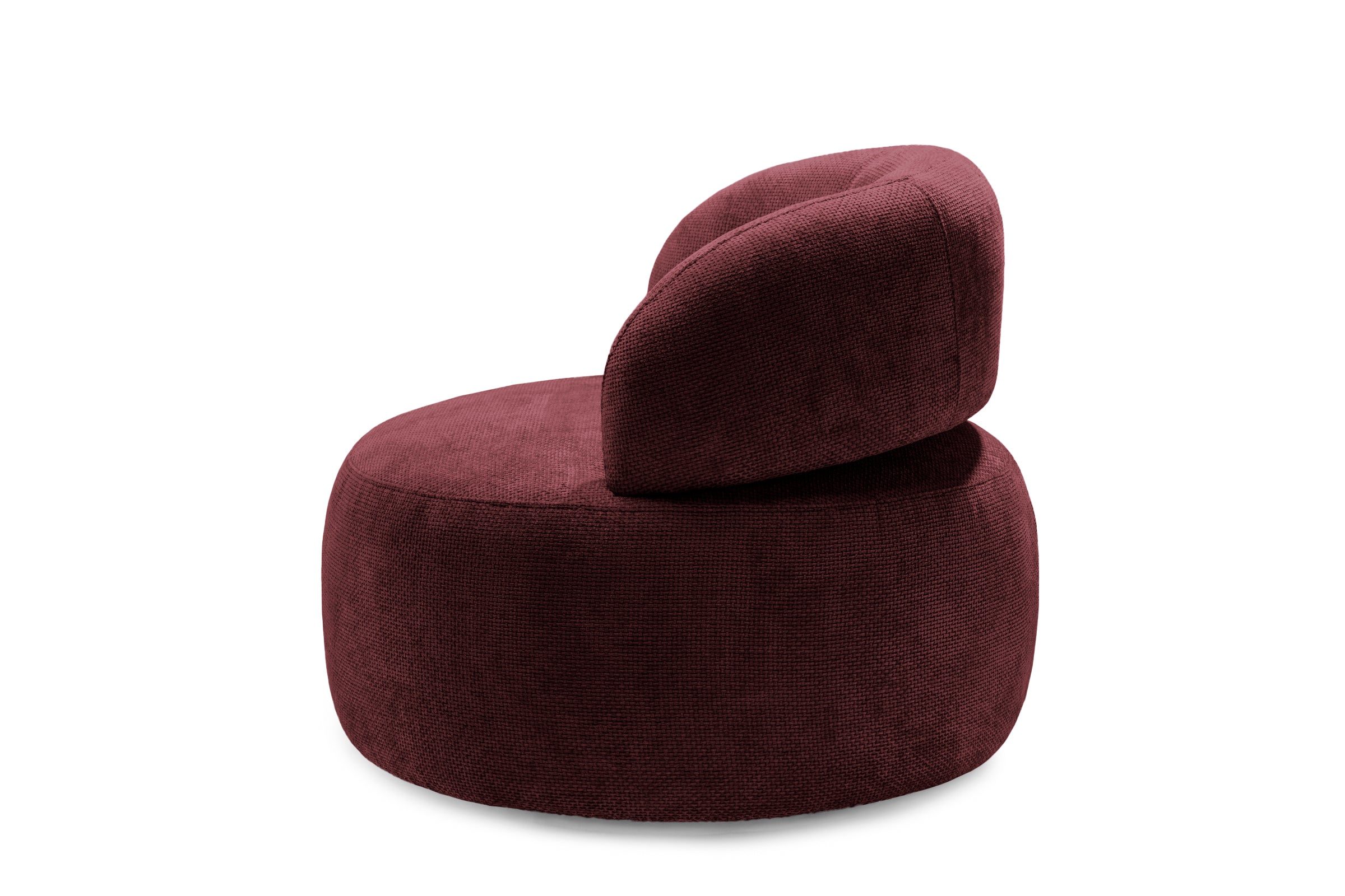 Fotoliu Moon, tetieră reglabilă, suport lombar, #color_Chianti-Eden