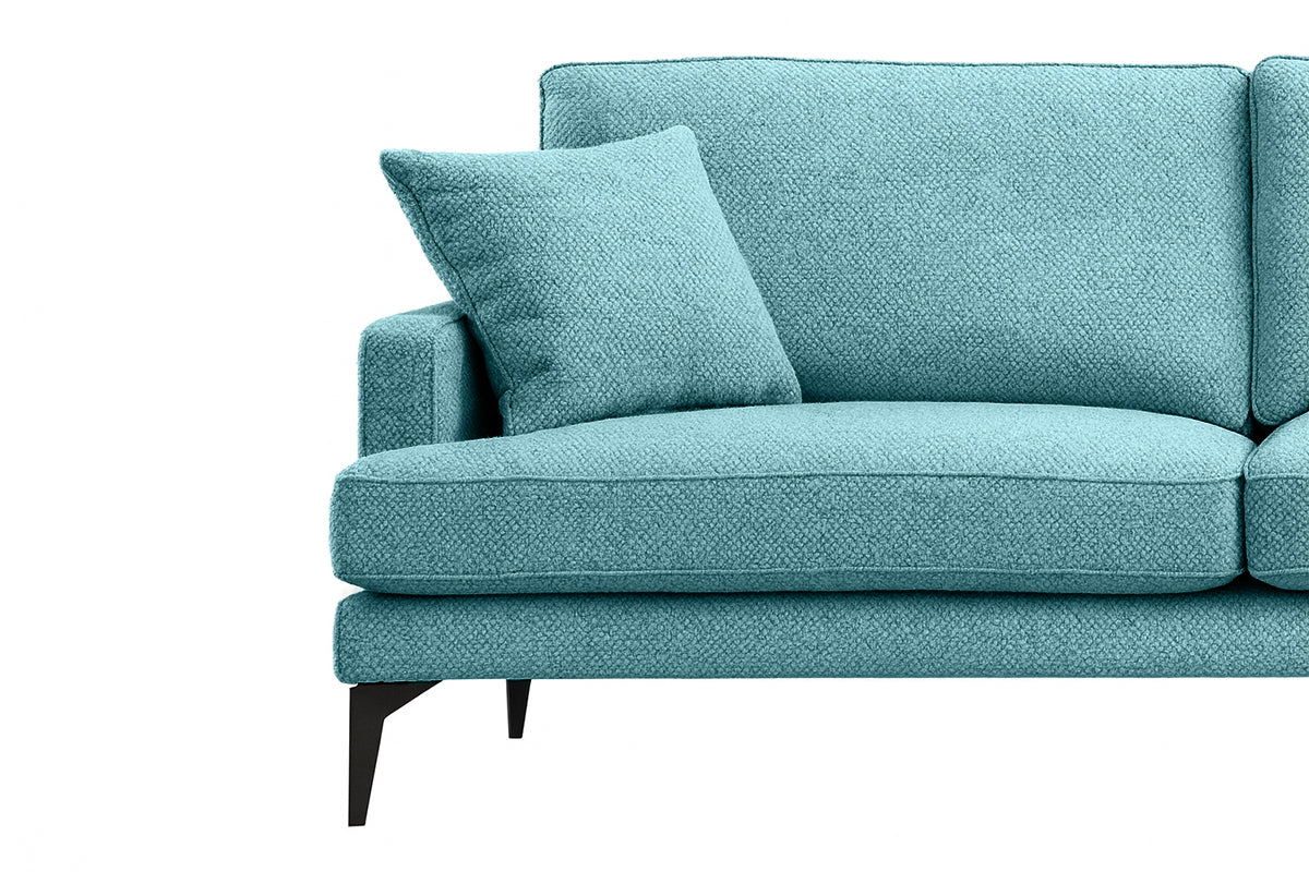 Colțar Fix AZURRO, cu ladă de depozitare, 280x90/180x85 cm - Prestigehome.ro - Colțar - Prestige #color_Turcoaz-Mystery