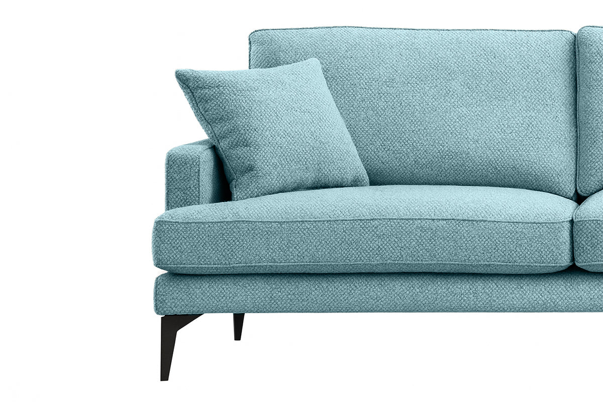 Colțar Fix AZURRO, cu ladă de depozitare, 280x90/180x85 cm - Prestigehome.ro - Colțar - Prestige #color_Albastru-Mystery