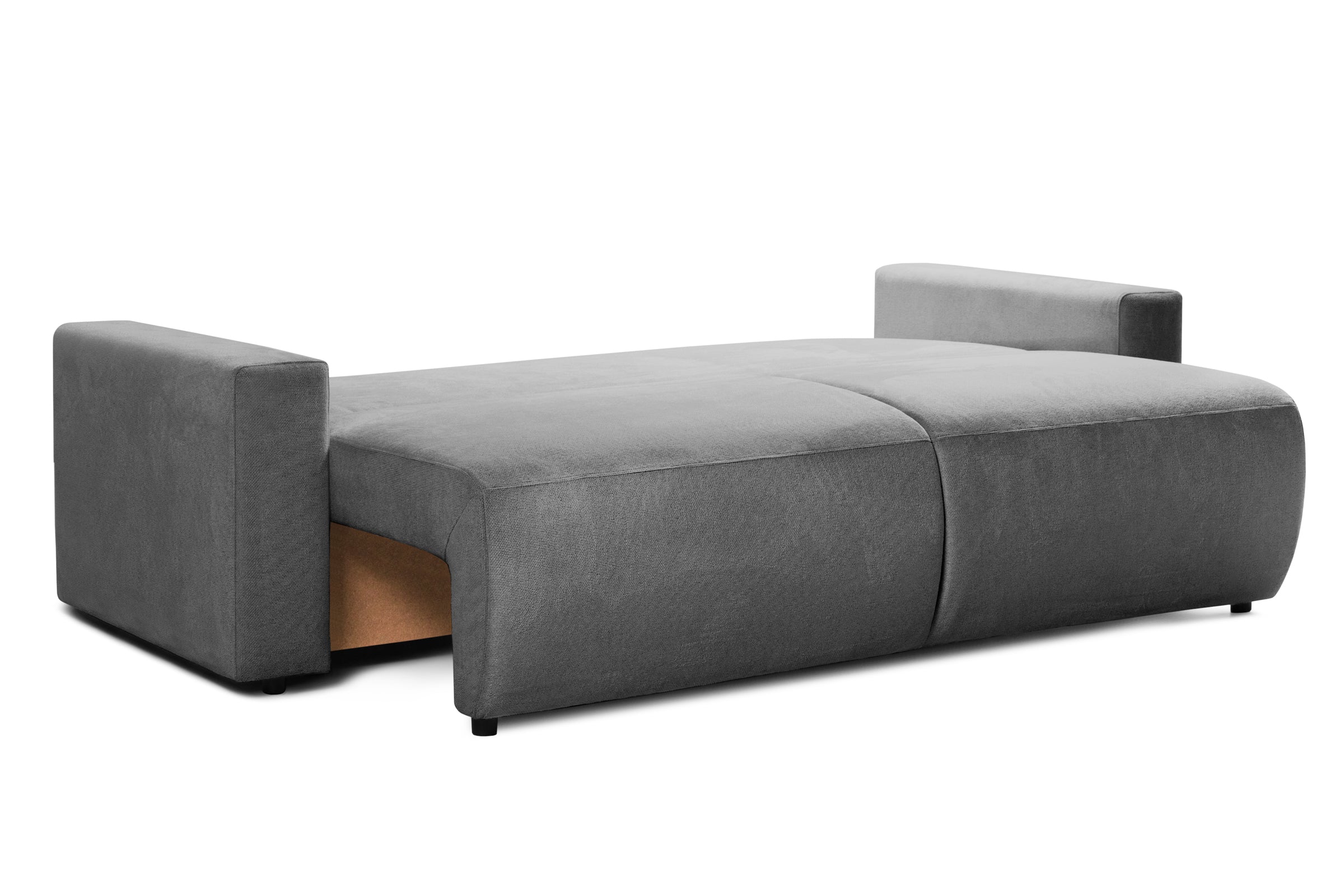 Canapea Extensibilă 3 locuri KENZO, 235x100x93 cm, #color_Gri-Cenusiu-Memphis