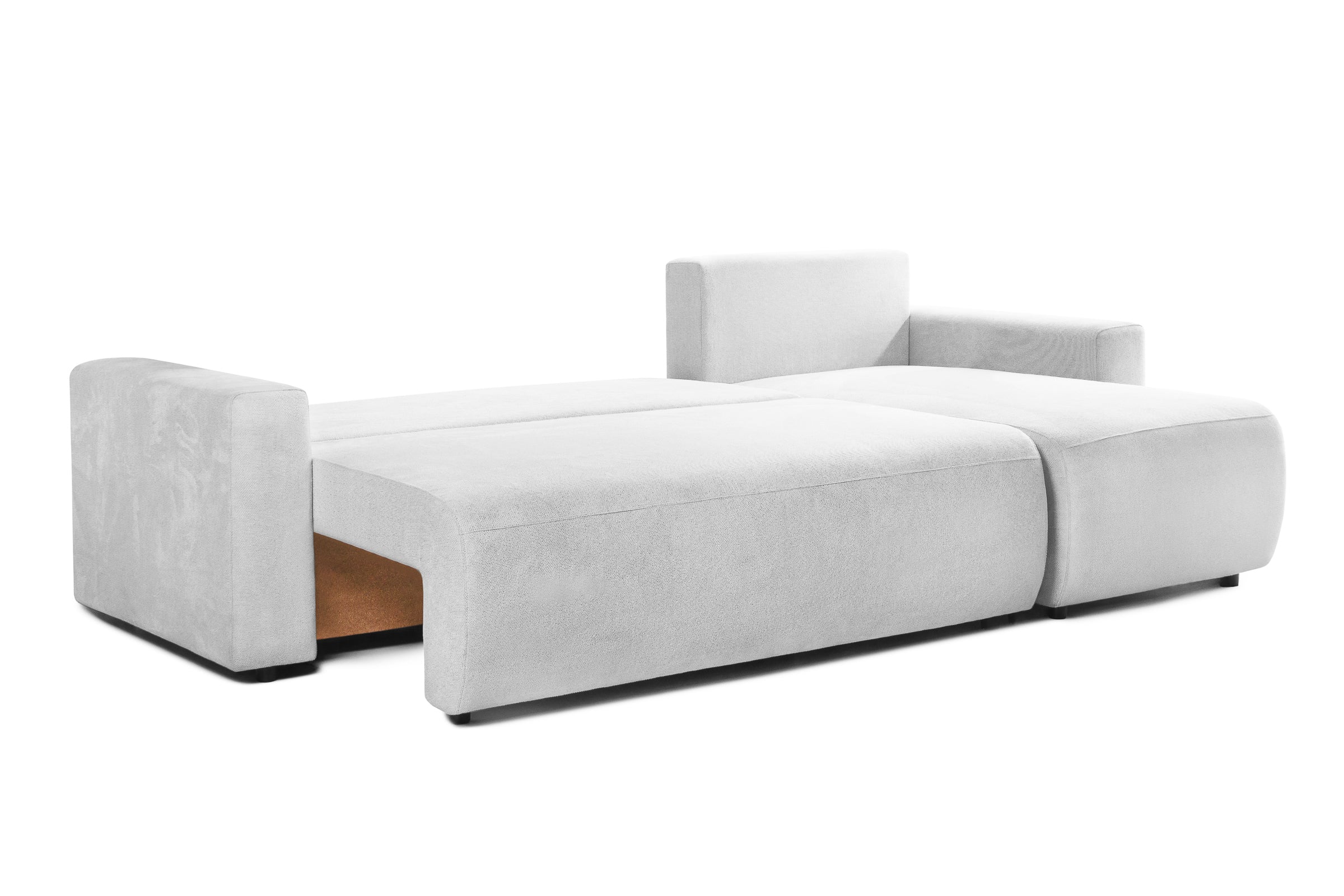 Canapea Extensibilă 3 locuri KENZO, 235x100x93 cm, #color_Gri-Argintiu-Memphis