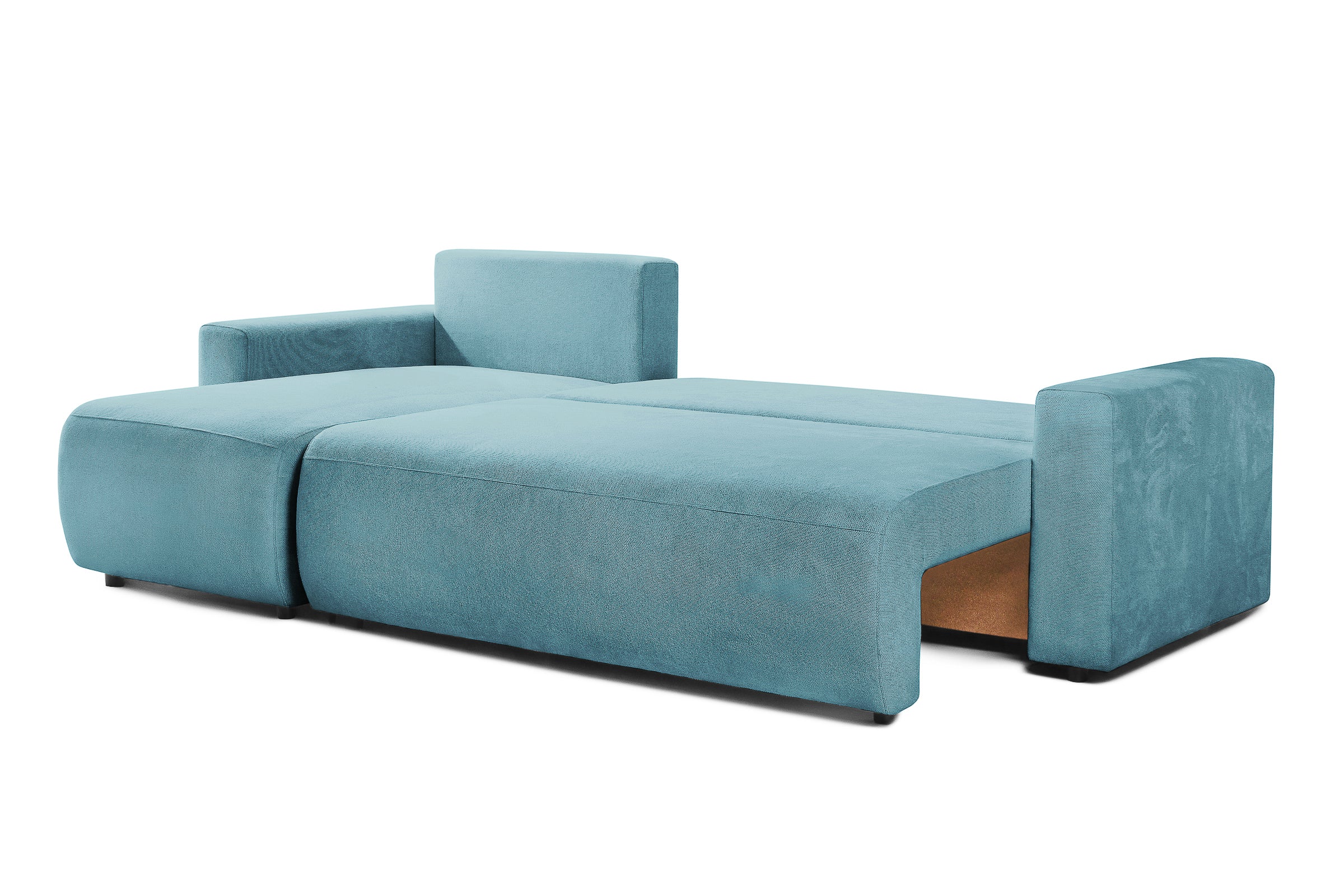 Canapea Extensibilă 3 locuri KENZO, 235x100x93 cm, #color_Albastru-Memphis
